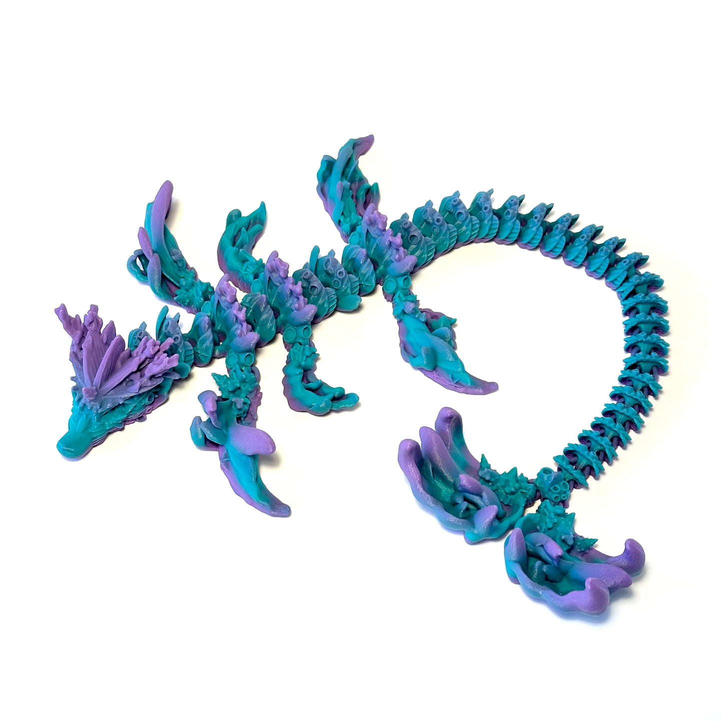 Coral Reef Dragon - 3D Printed Articulating
