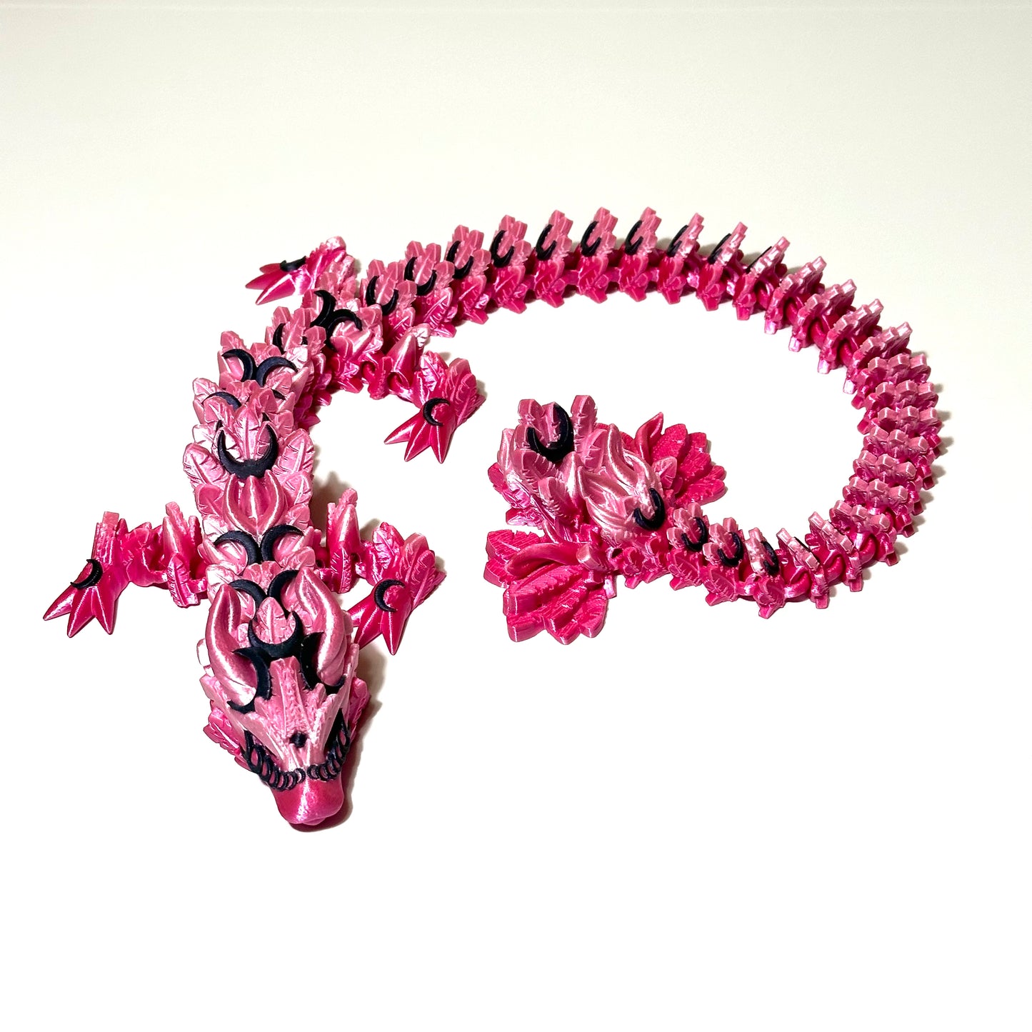 Large Lunar Dragon - 3D Printed Articulating