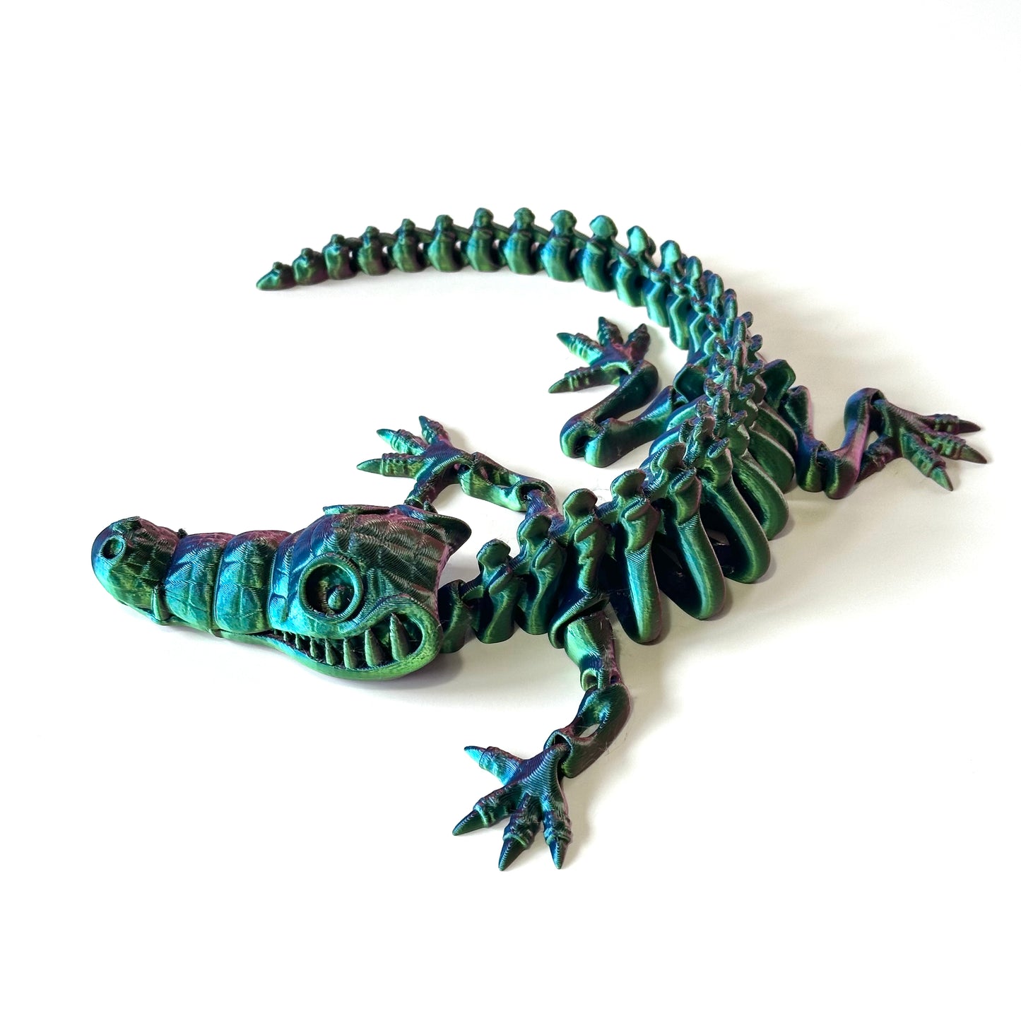 Flexible Crocodile - 3D Printed Articulating