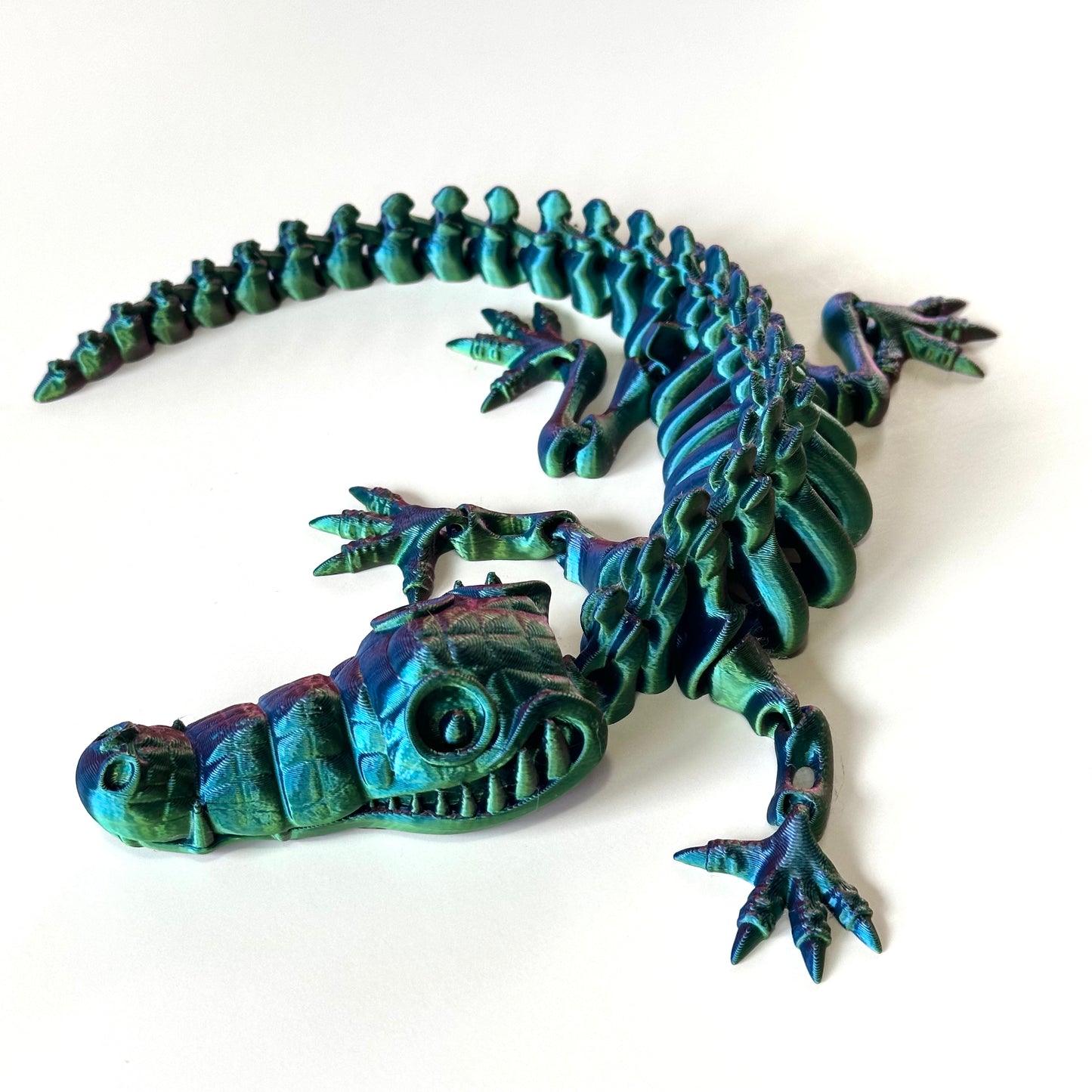 Flexible Crocodile - 3D Printed Articulating