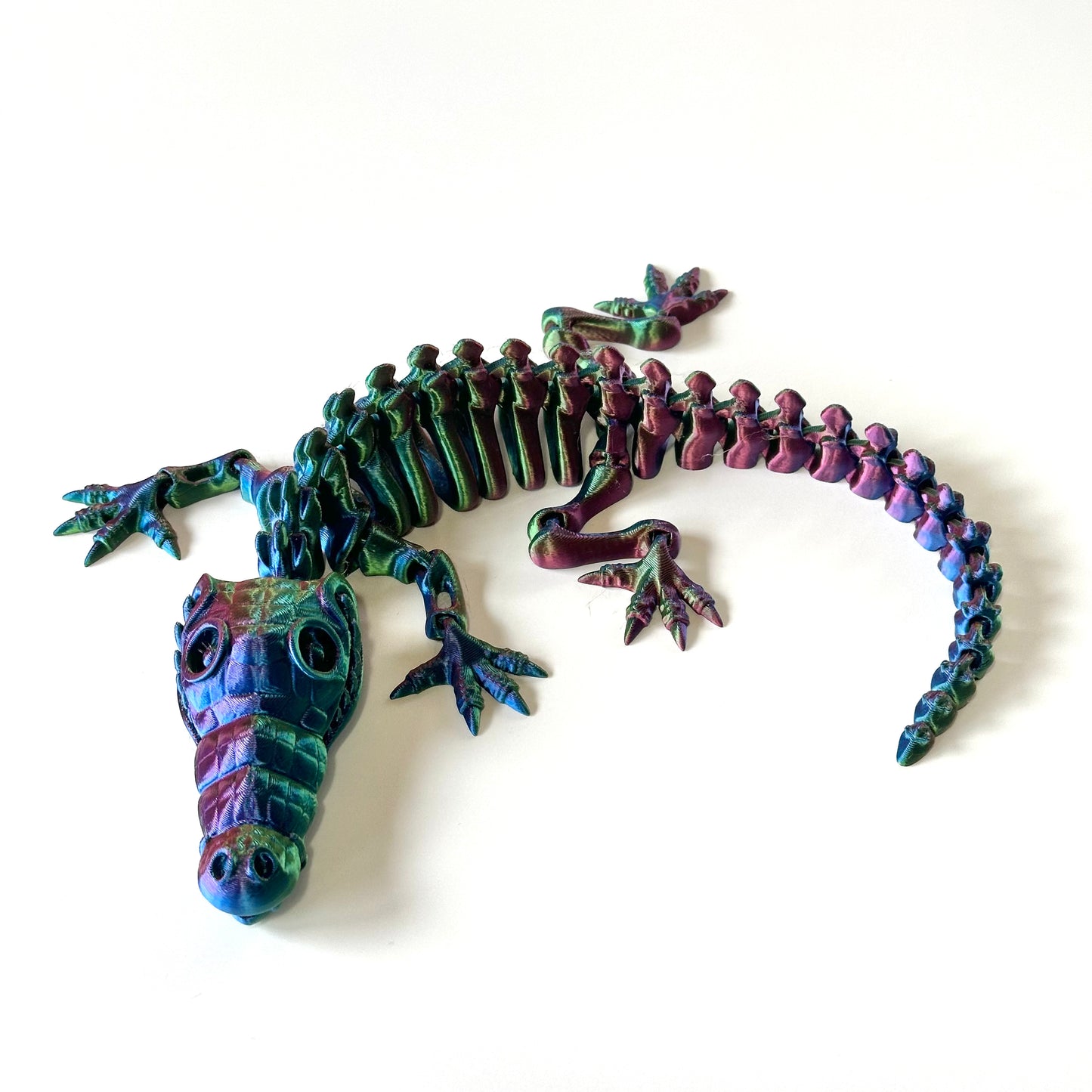 Flexible Crocodile - 3D Printed Articulating