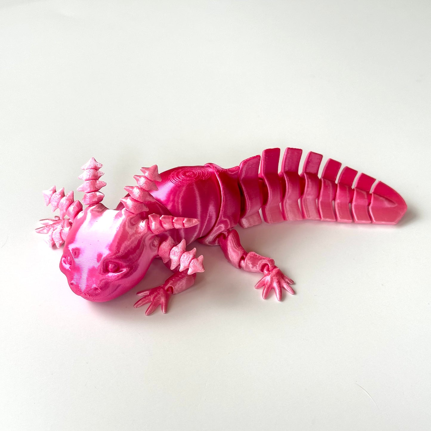 Axolotl - Fully Articulating 3D Printed Figurine