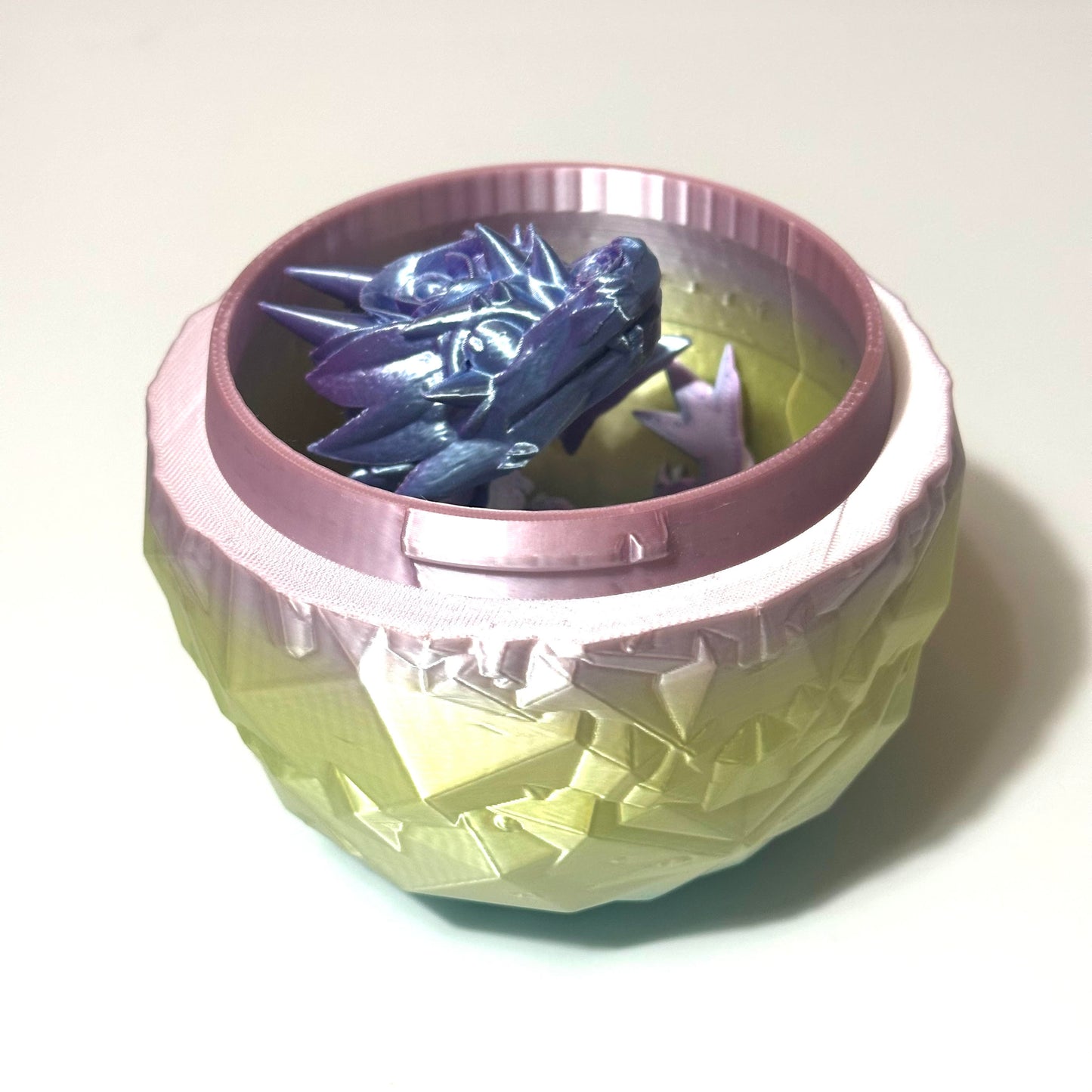 Baby Rose Dragon With Egg