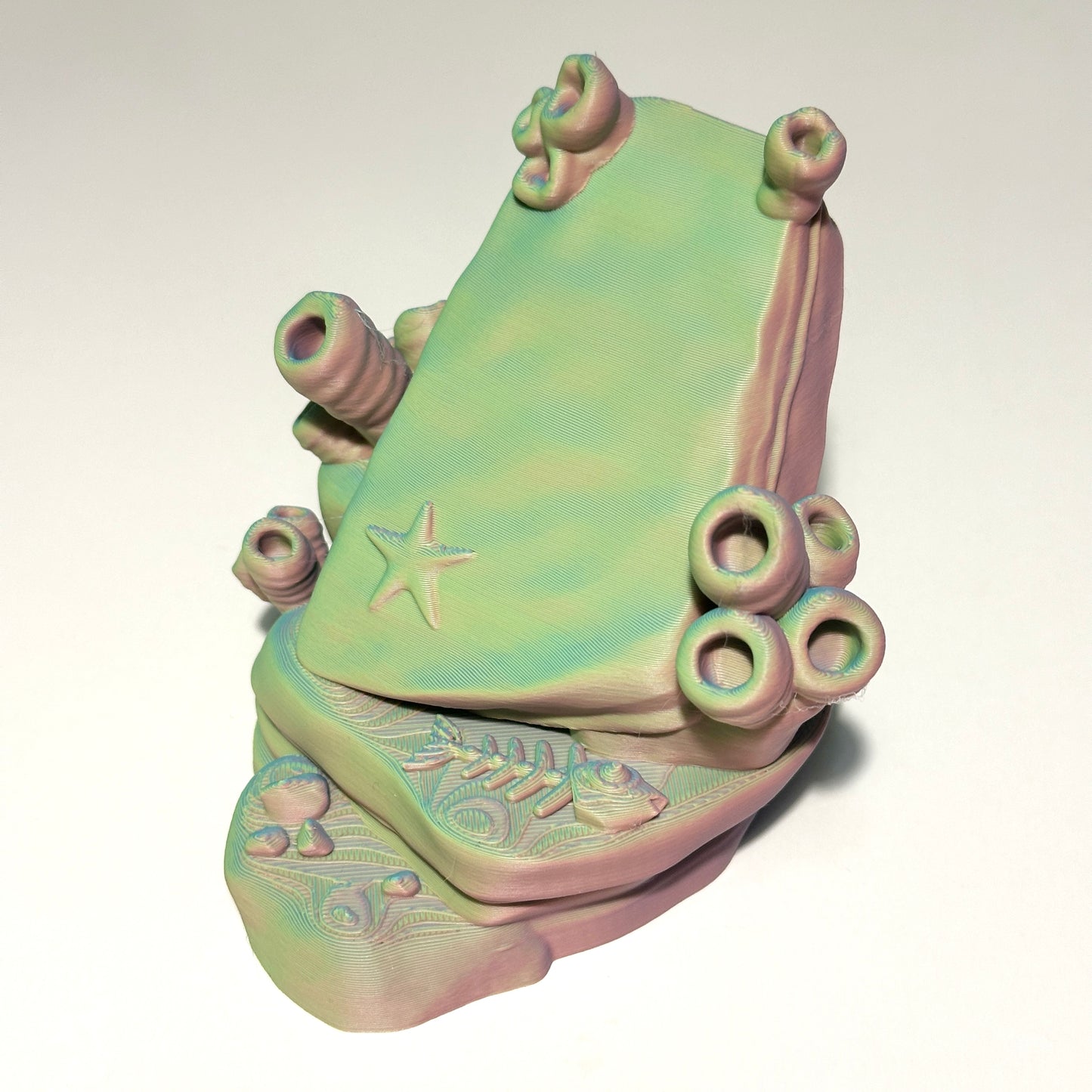 Giant Flexi Skeleton Mosasaurus - 3D Printed Articulating Figure