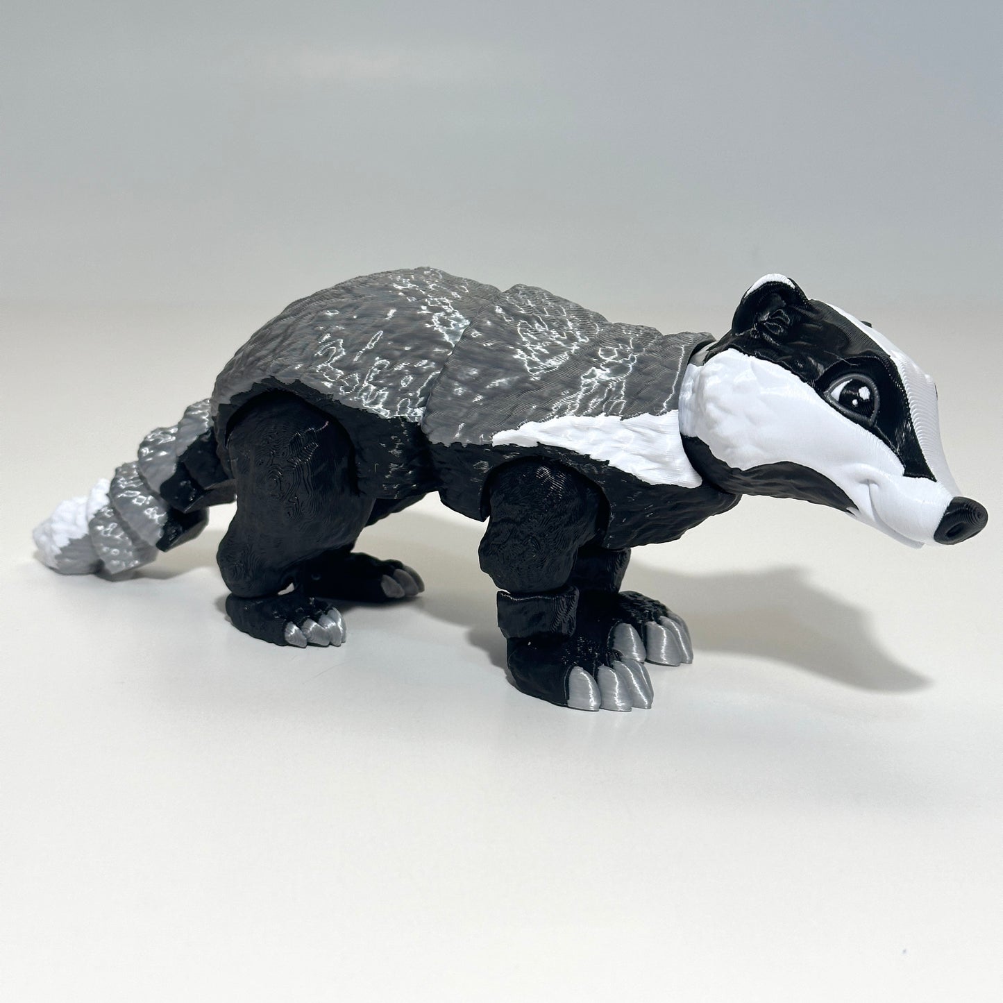 Flexi Badger - 3D Printed Articulating Figure