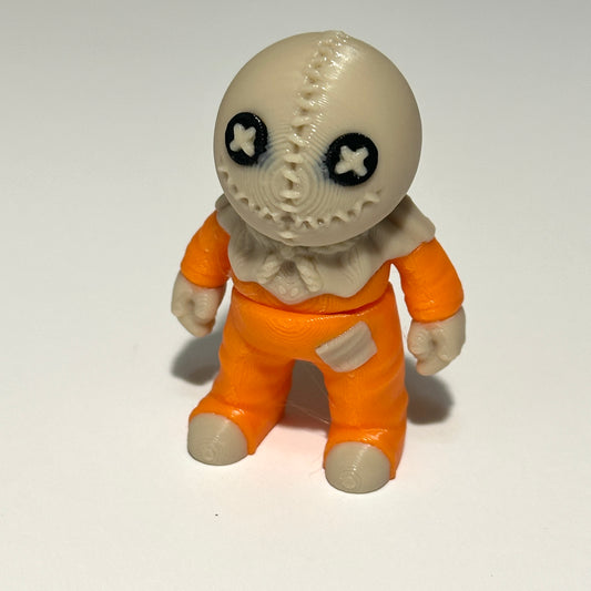 Sam The Scarecrow - 3D Printed Articulating Figure