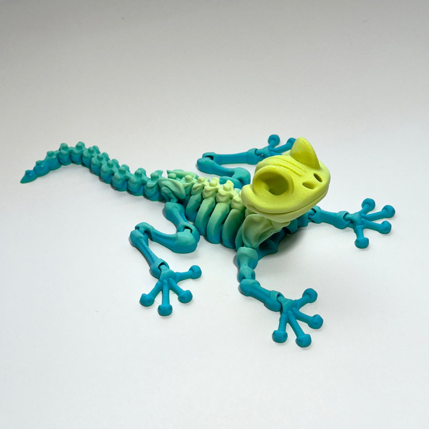 Flexi Skeli Gecko - 3D Printed Articulating Figure