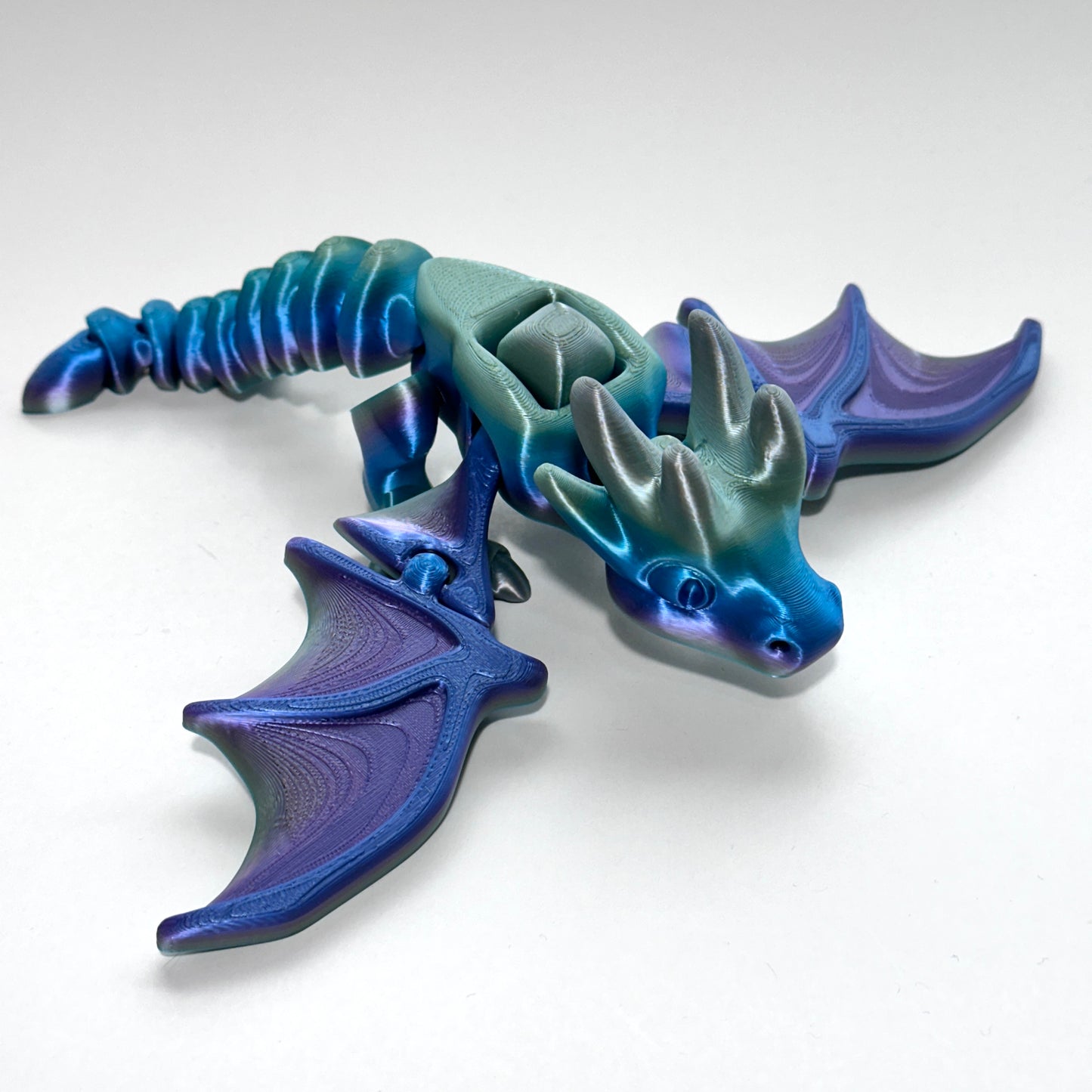Flappy Wyvern - 3D Printed Articulating Figure