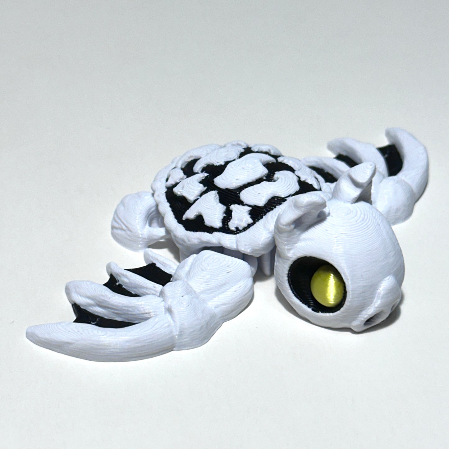 Skeleton Bat Turtles - 3D Printed Articulating Figure