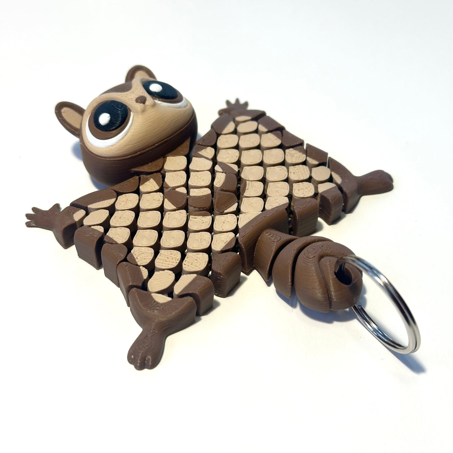 Merle The Flying Squirrel - 3D Printed Articulating Figure