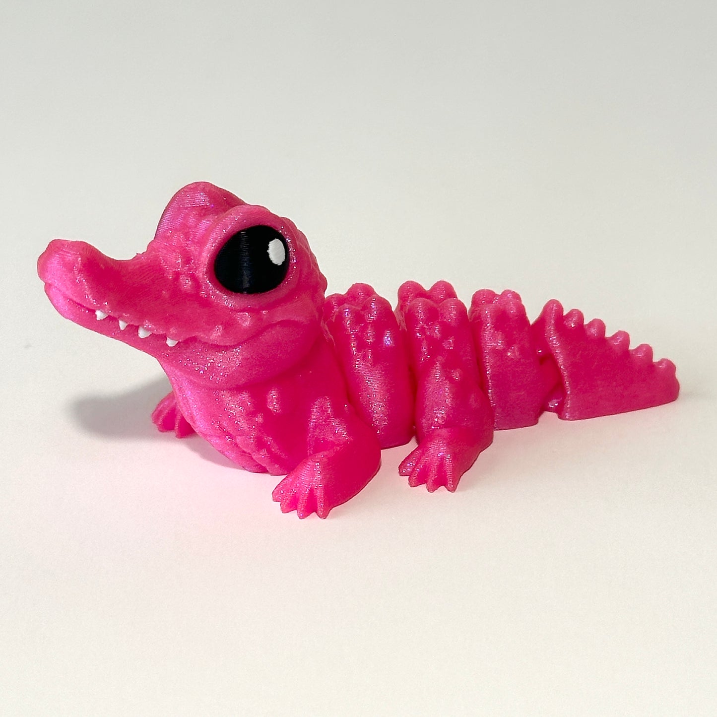 Crocodile Hatchling - 3D Printed Articulating Figure