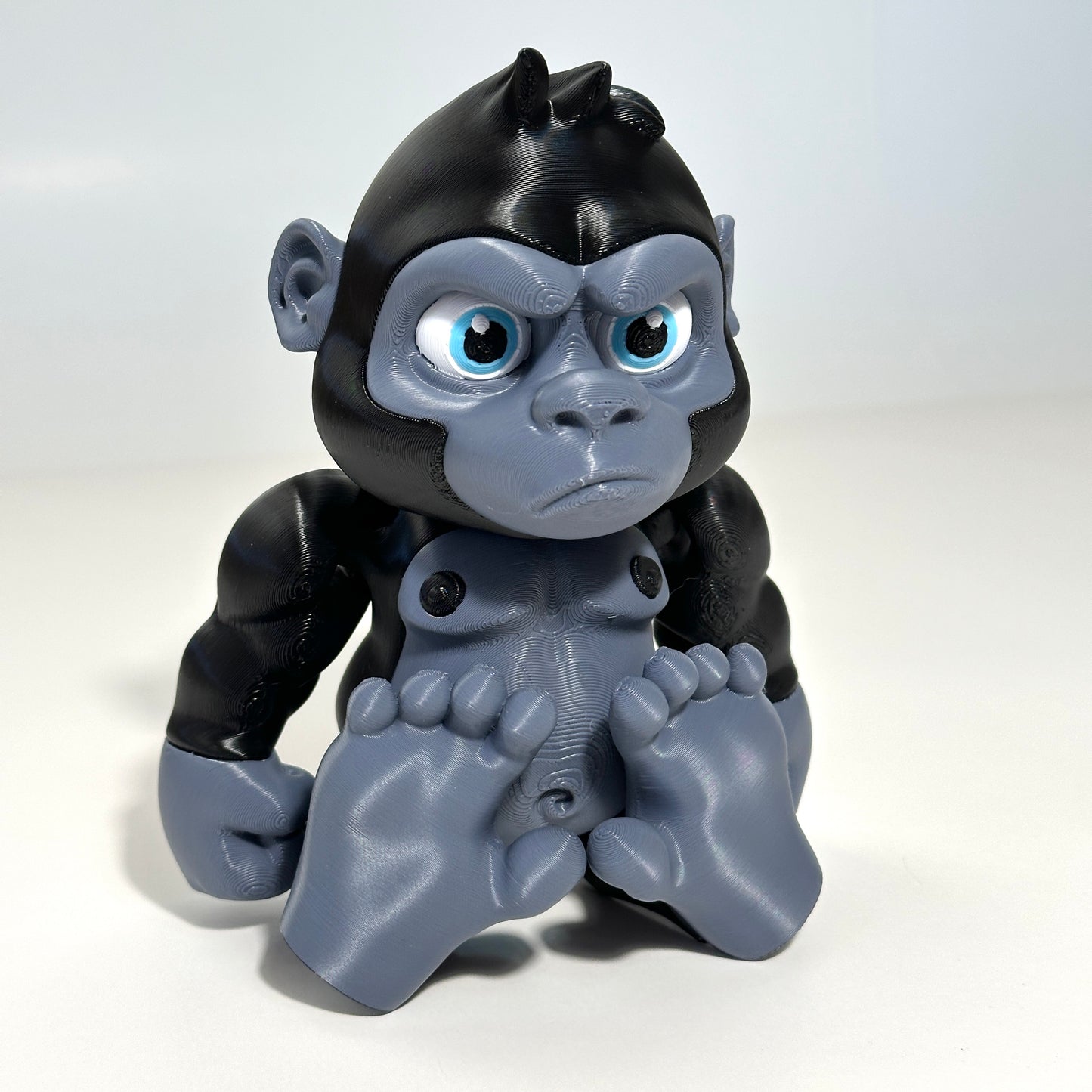 Giant Flexi Gorilla - 3D Printed Articulating Figure