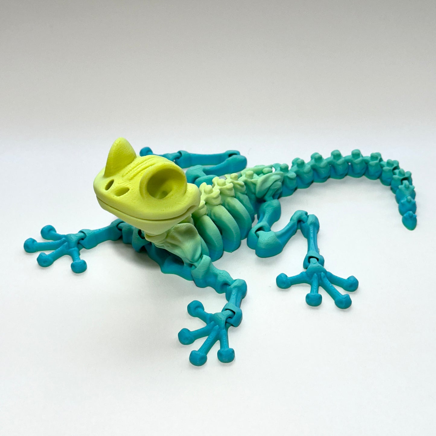 Flexi Skeli Gecko - 3D Printed Articulating Figure
