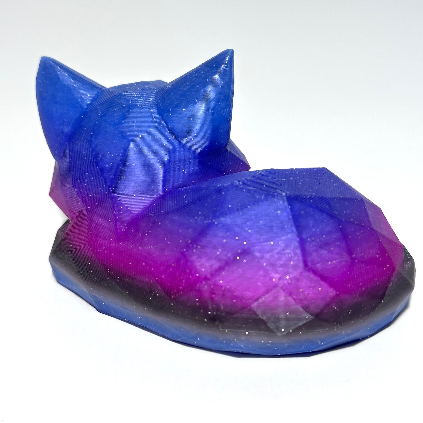 Low Poly Cat - 3D Printed Articulating Figure