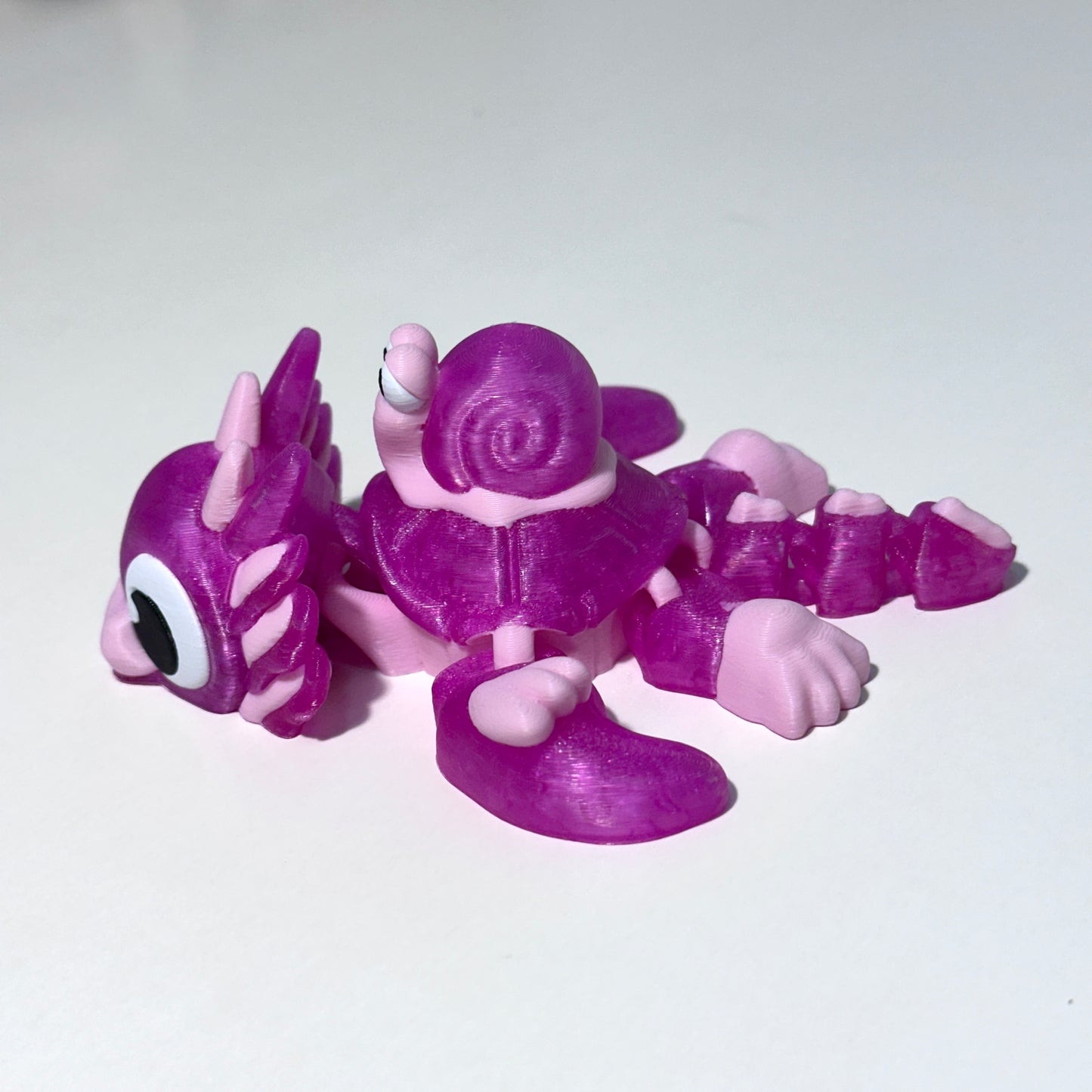 Axolotl Turtle - 3D Printed Articulating Figure