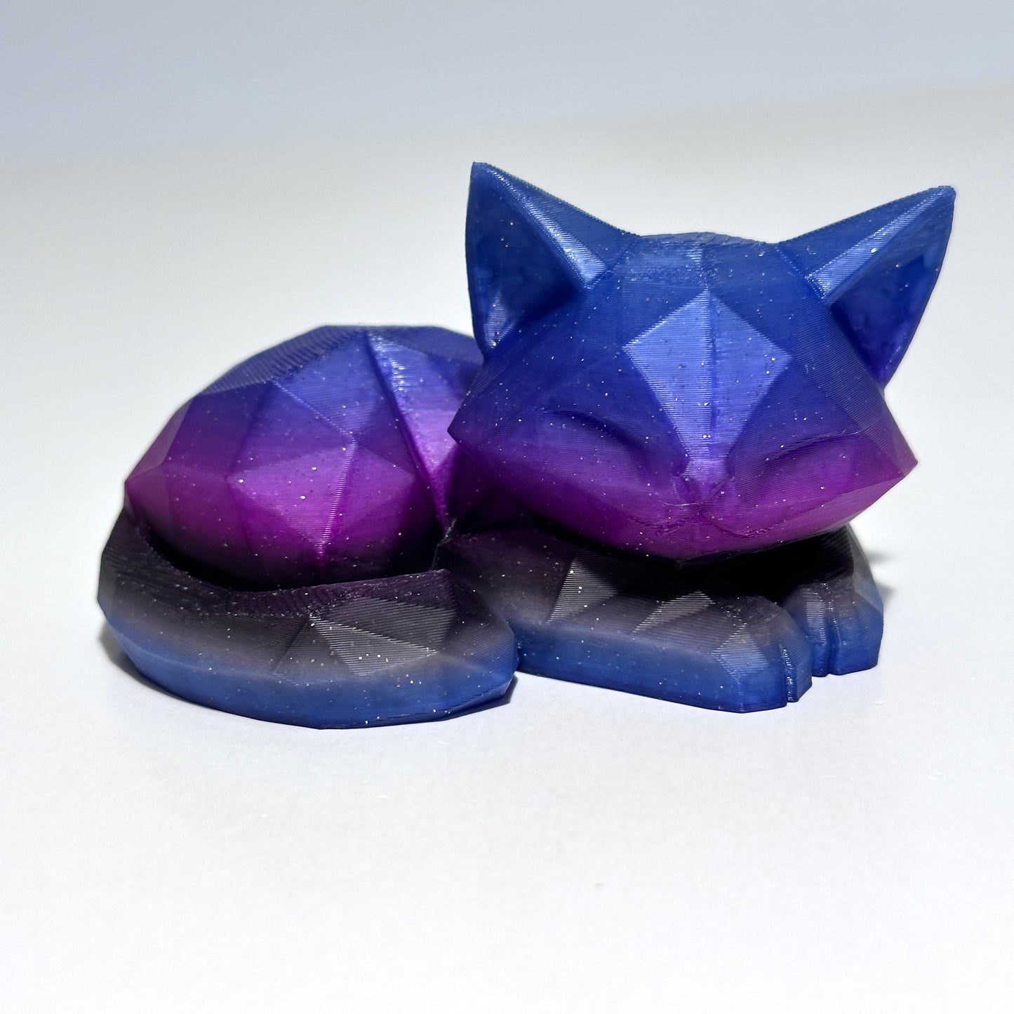 Low Poly Cat - 3D Printed Articulating Figure