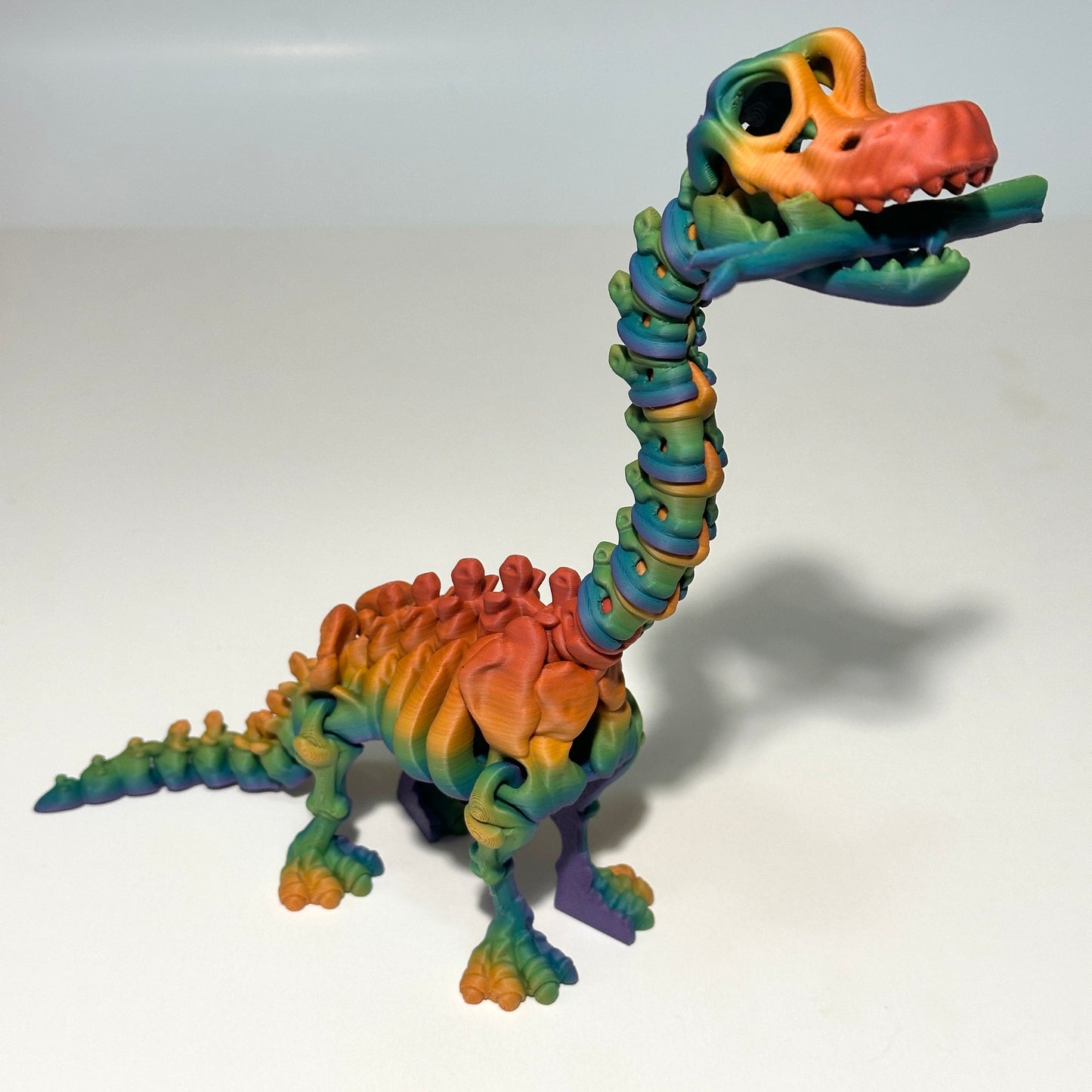 Flexi Skeleton Brachiosaurus - 3D Printed Articulating Figure