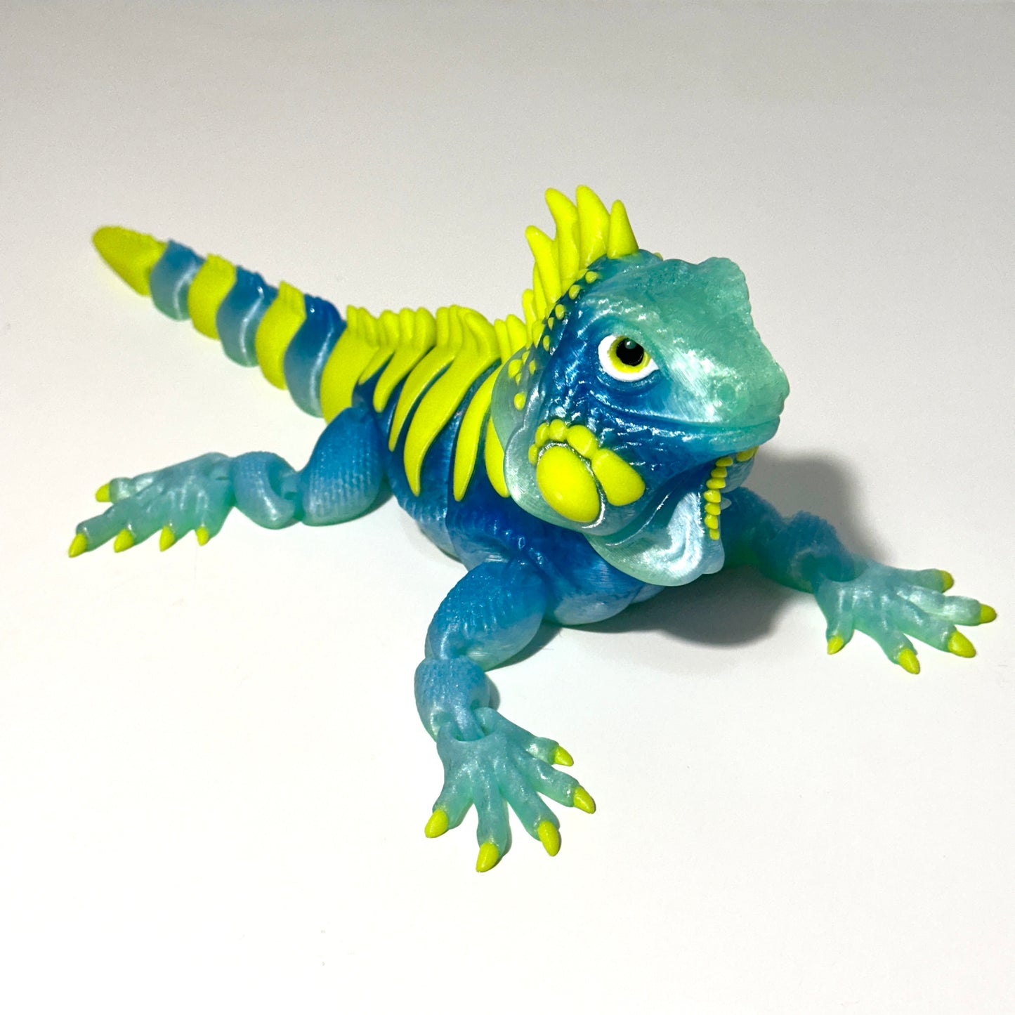 Flexi Iguana - 3D Printed Articulating Figure