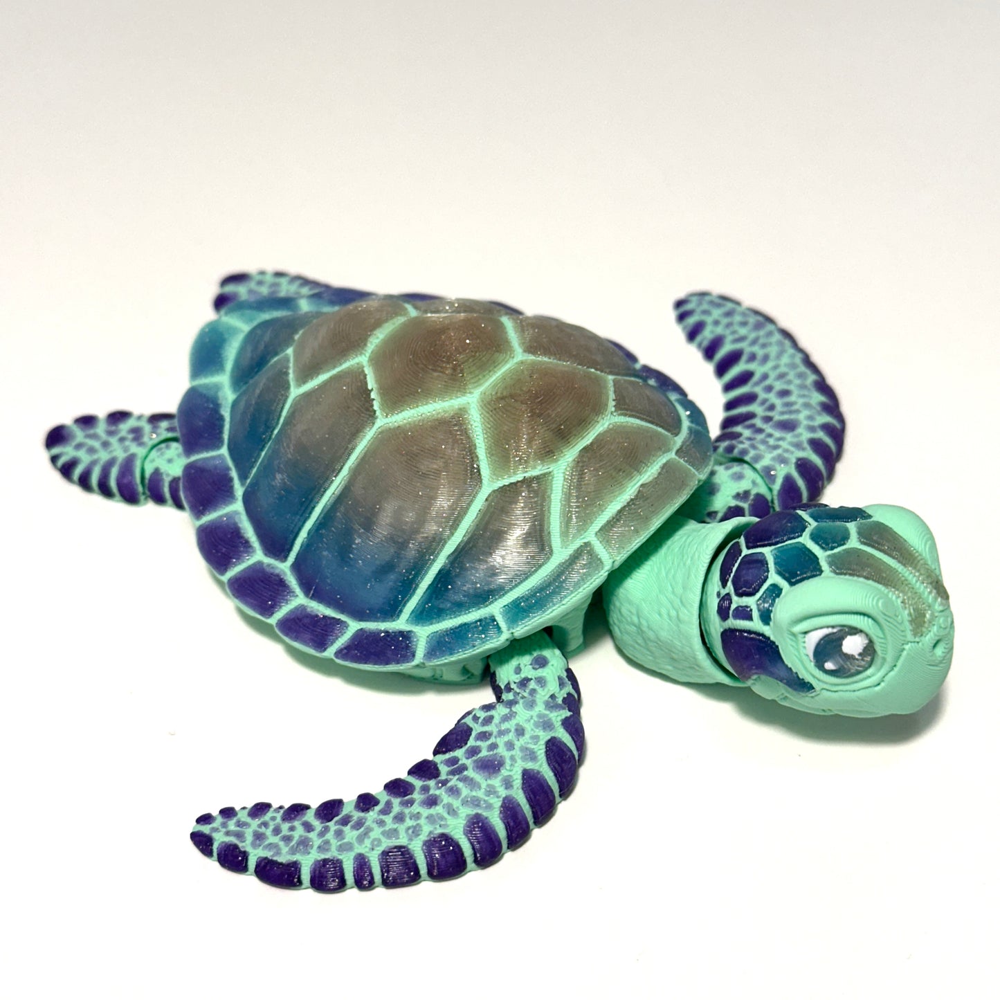 Flexi Sea Turtle - 3D Printed Articulating Figure