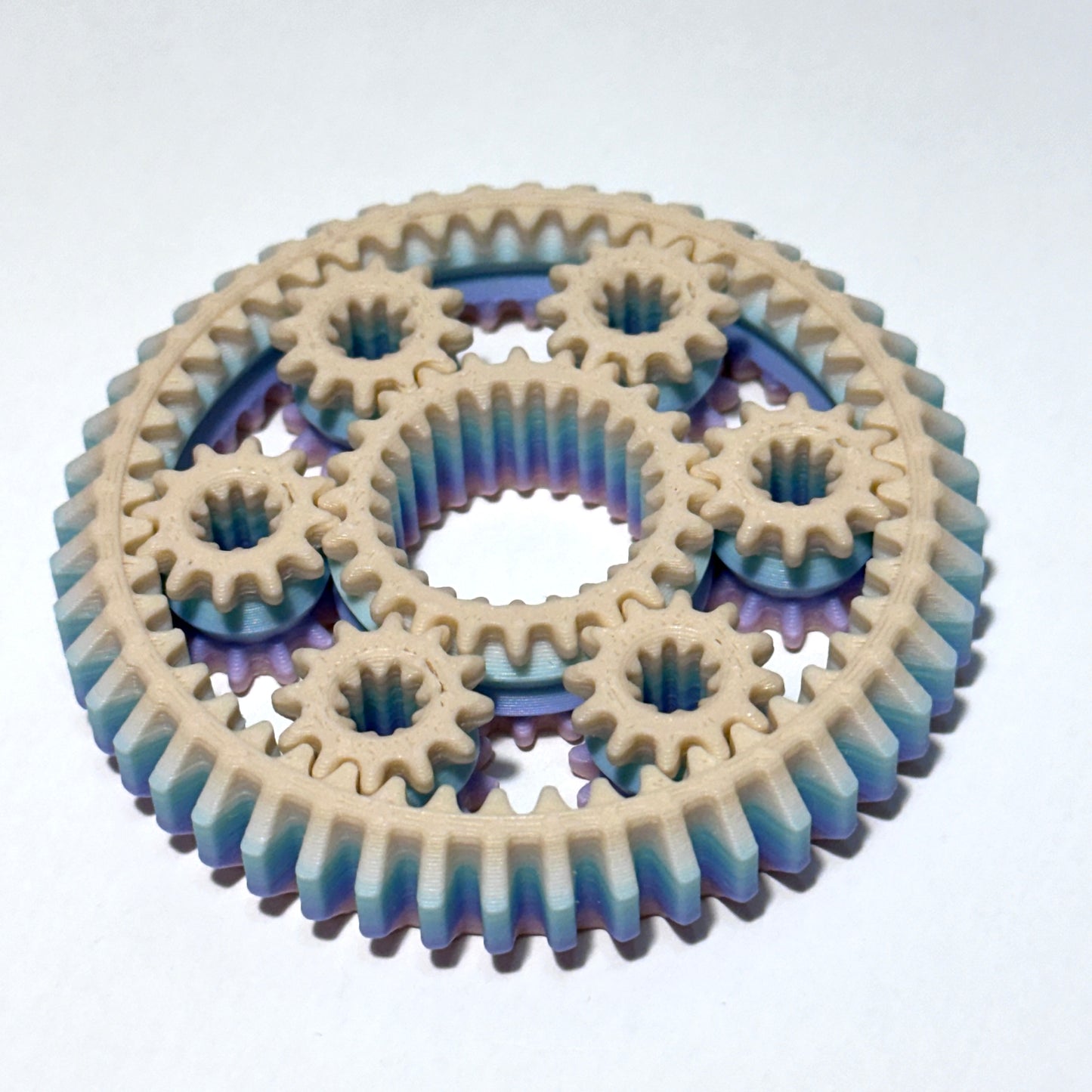 Planetary Gear Fidget - 3D Printed Articulating Figure