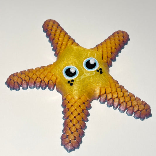 Sandy The Sea Star - 3D Printed Articulating Figure