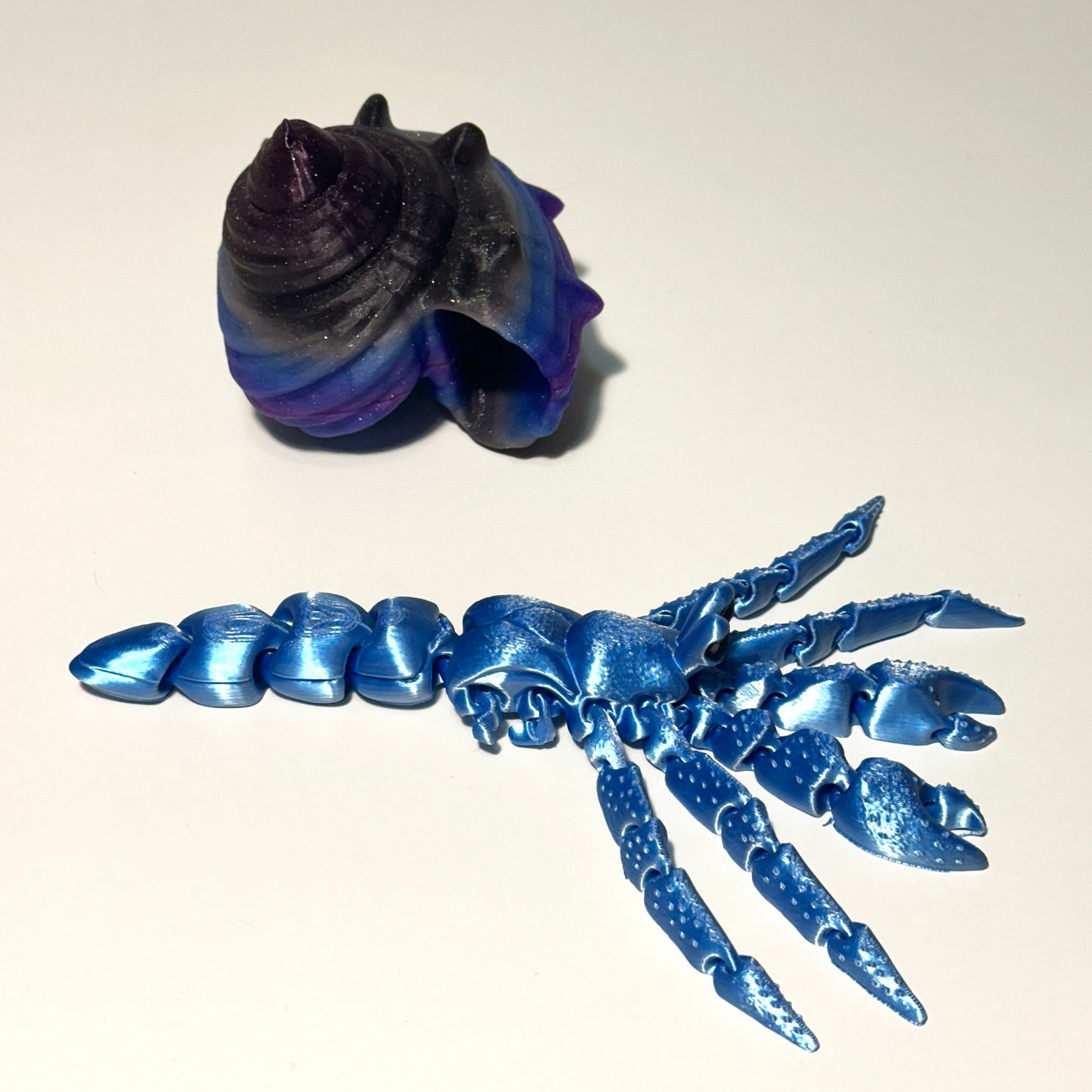 Herman the Hermit Crab - 3D Printed Articulating Figure