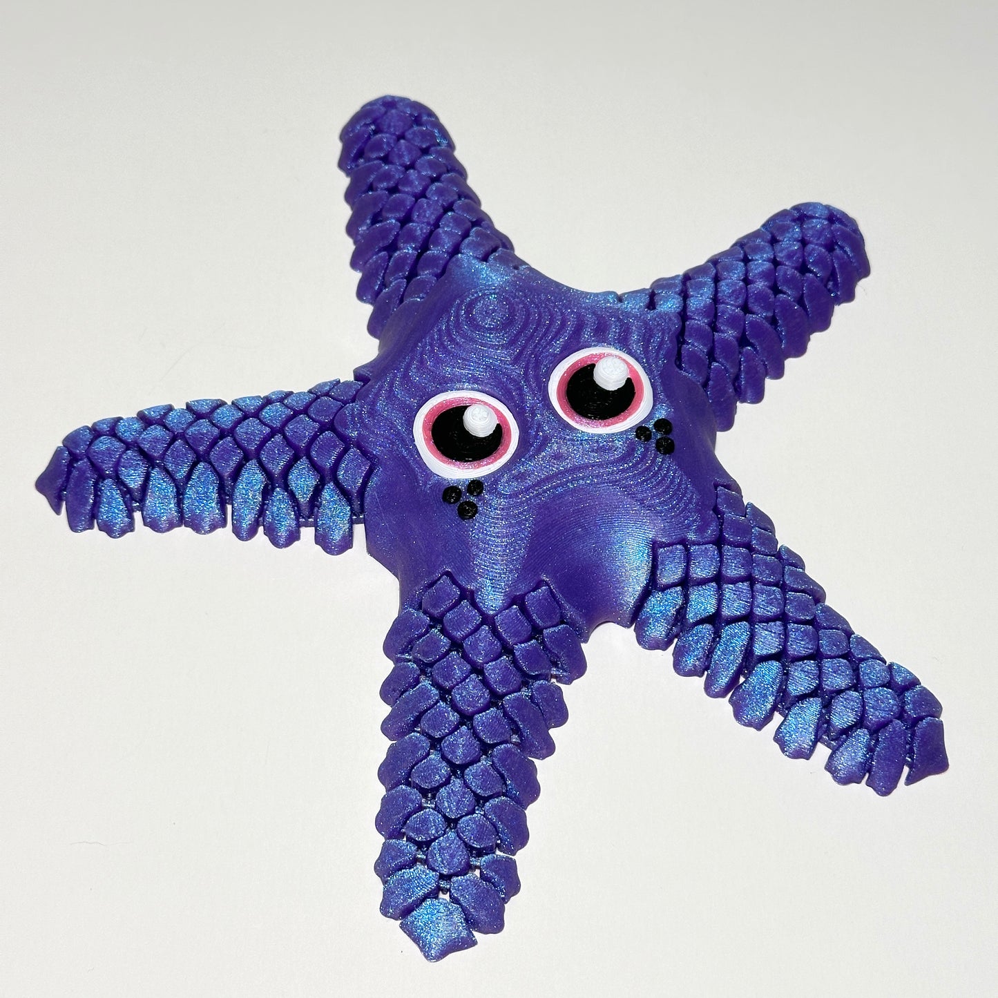 Sandy The Sea Star - 3D Printed Articulating Figure