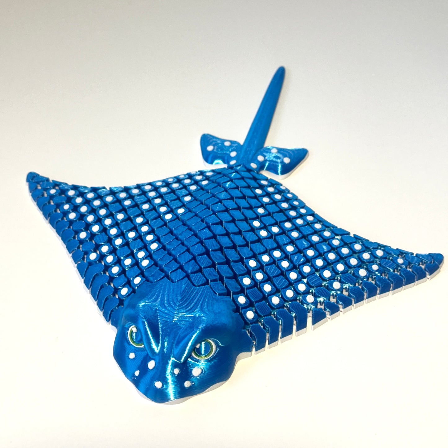 Igor The Spotted Eagle Ray - 3D Printed Articulating Figure