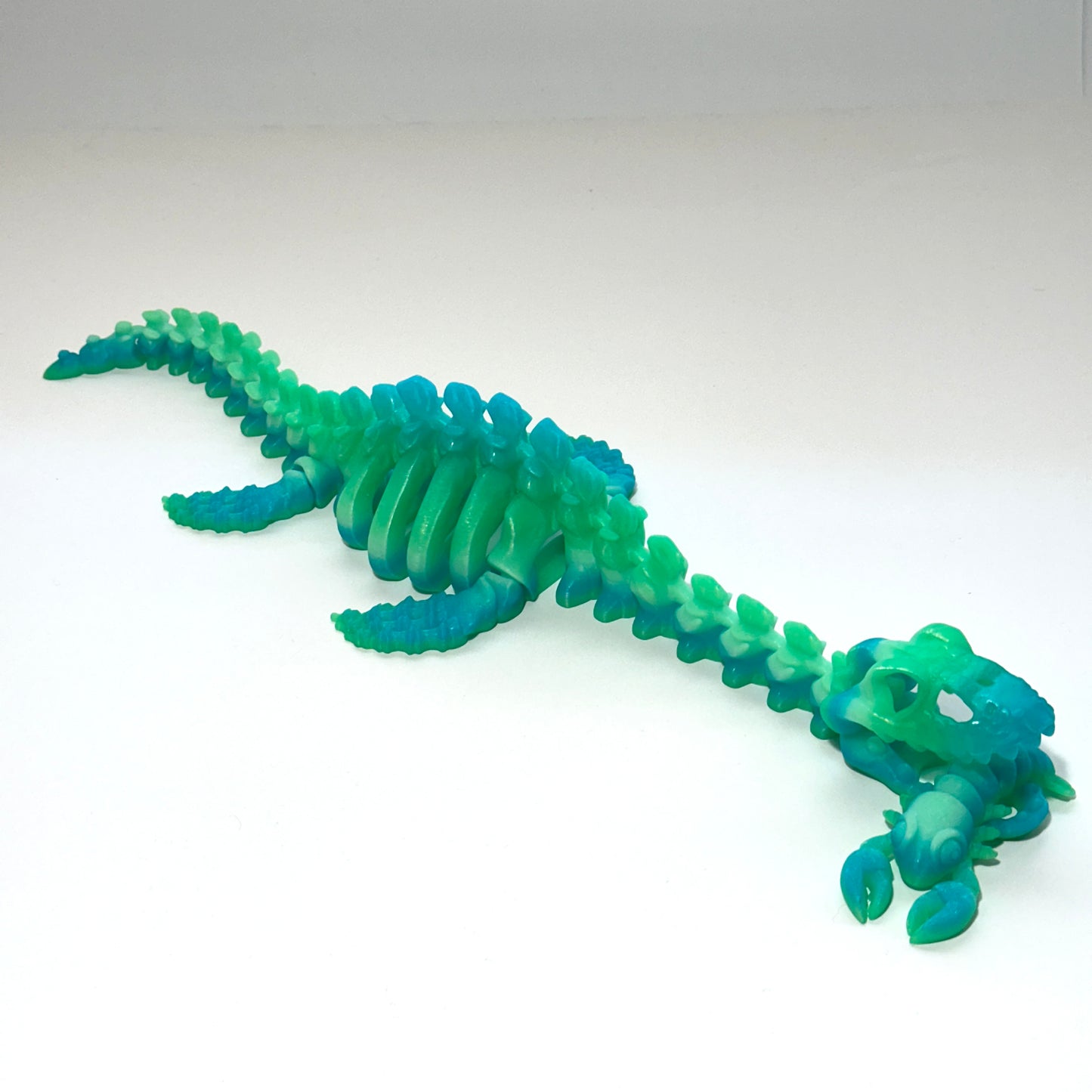 Giant Flexi Skeleton Plesiosaurus - 3D Printed Articulating Figure