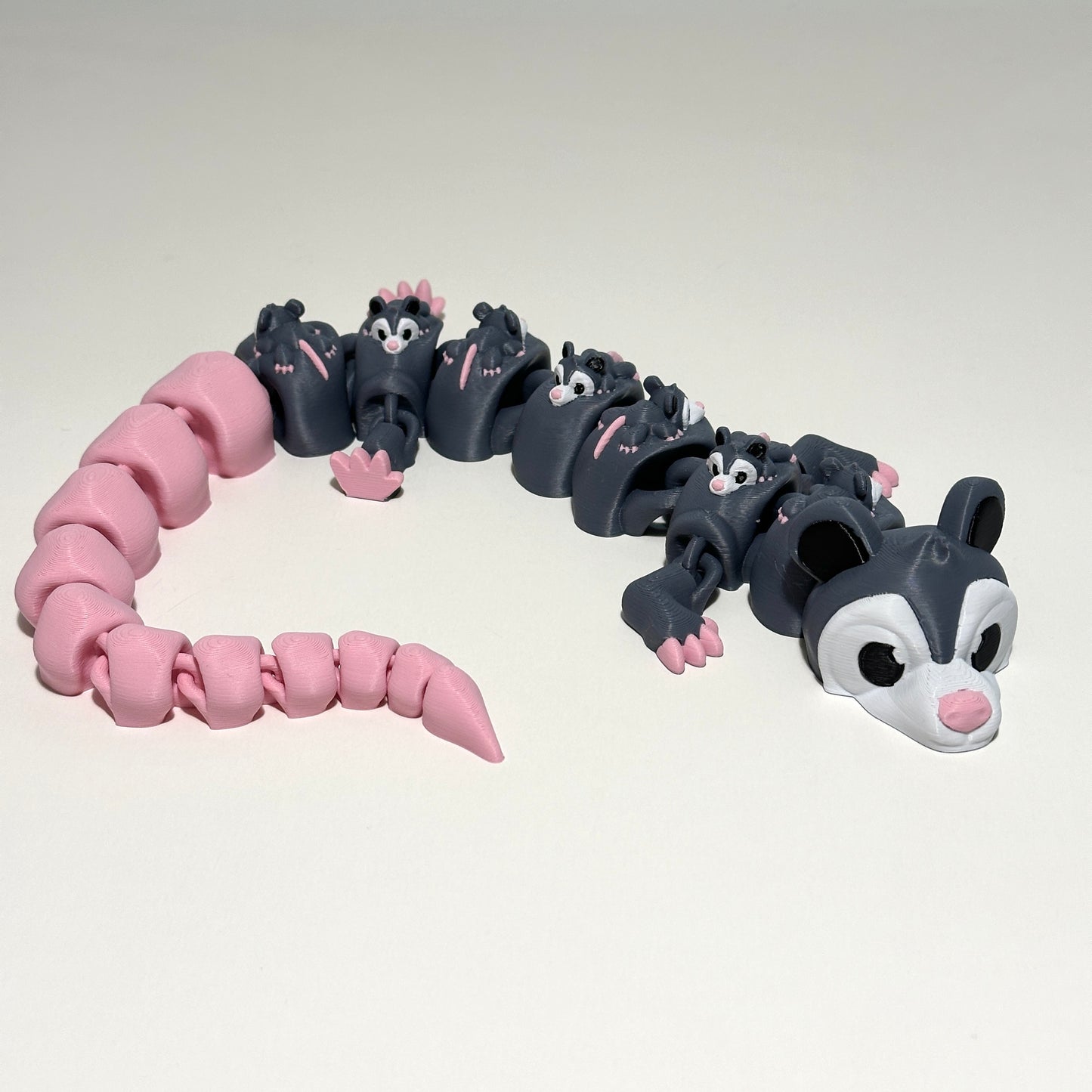 Opossum Dragon - 3D Printed Articulating Figure