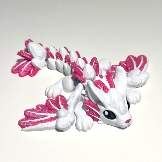 Baby Bunny Wyvern - 3D Printed Articulating Figure