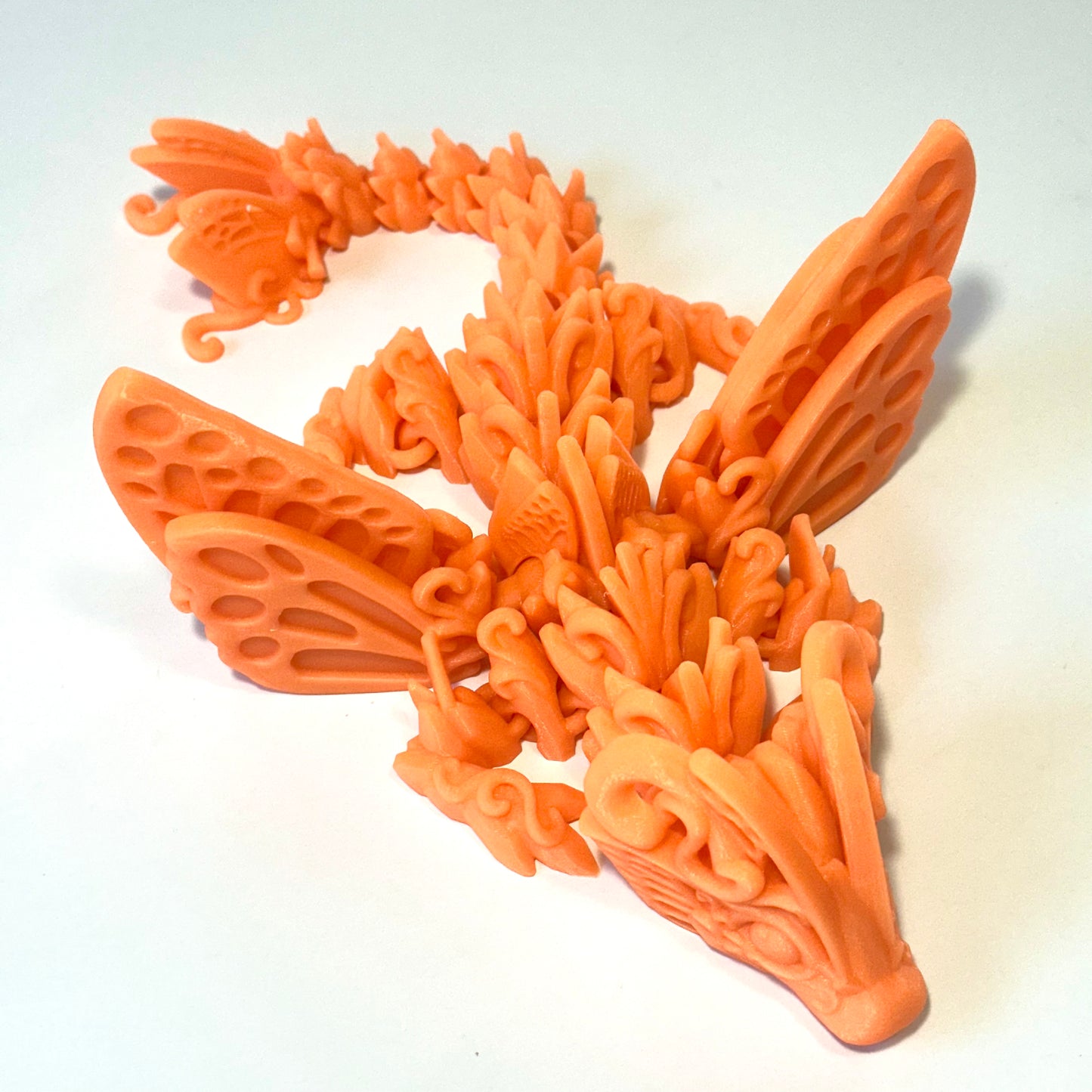 Baby Butterfly Dragon - 3D Printed Articulating Figurine