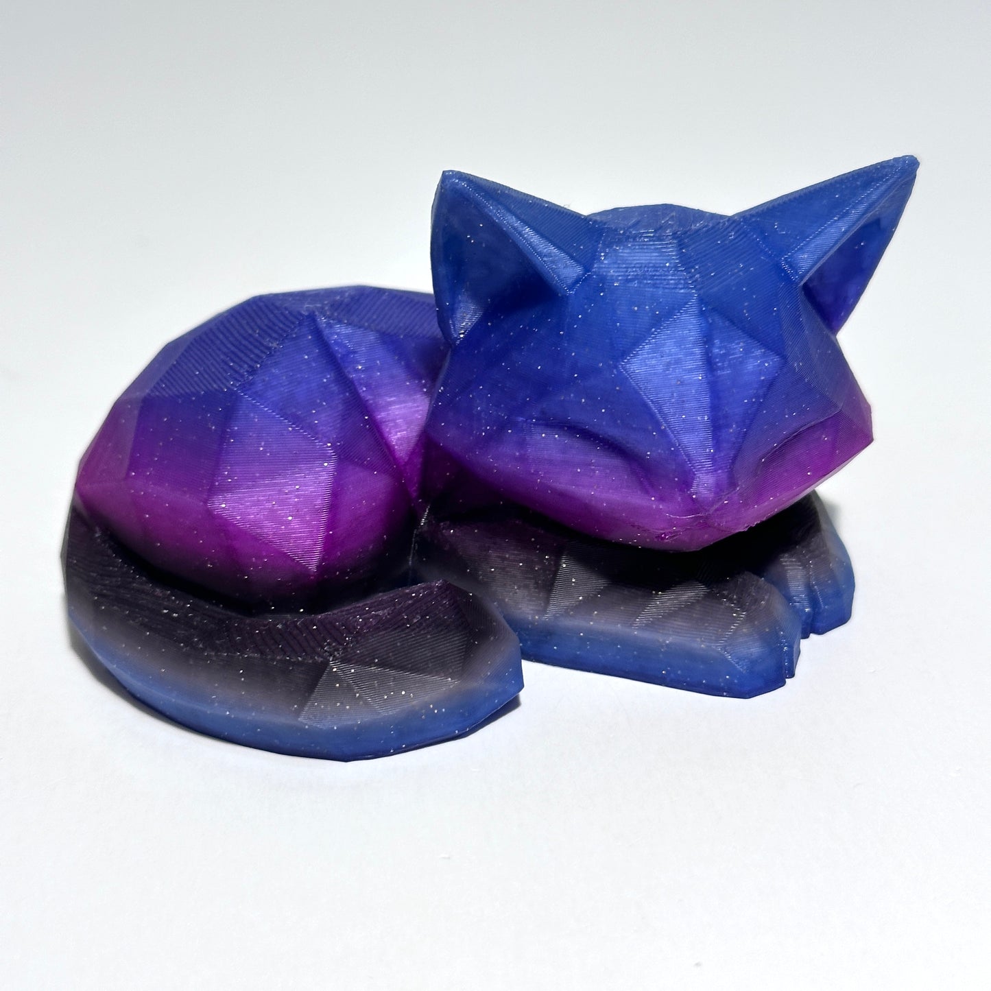 Low Poly Cat - 3D Printed Articulating Figure
