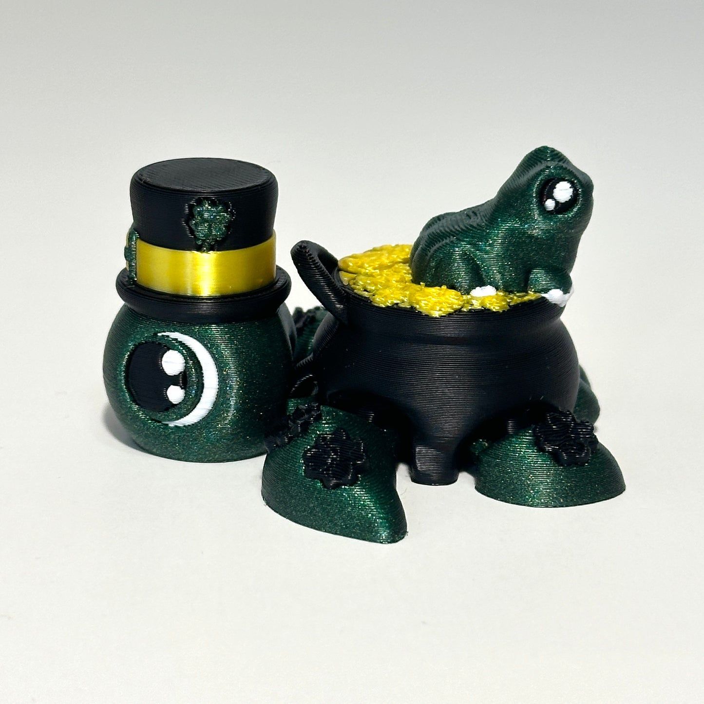 Lucky Turtle - 3D Printed Articulating Figure