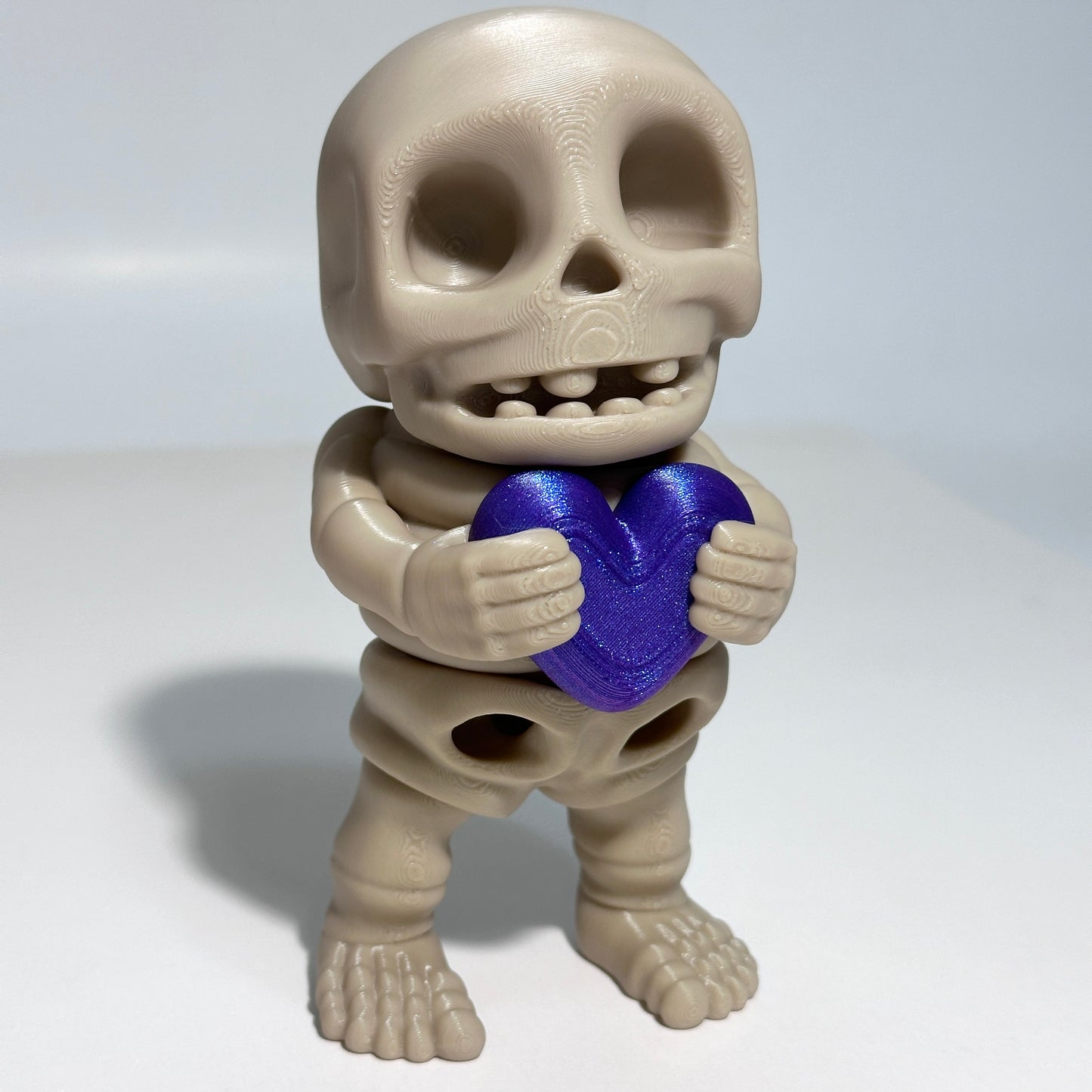 Love Skeleton - 3D Printed Articulating Figure