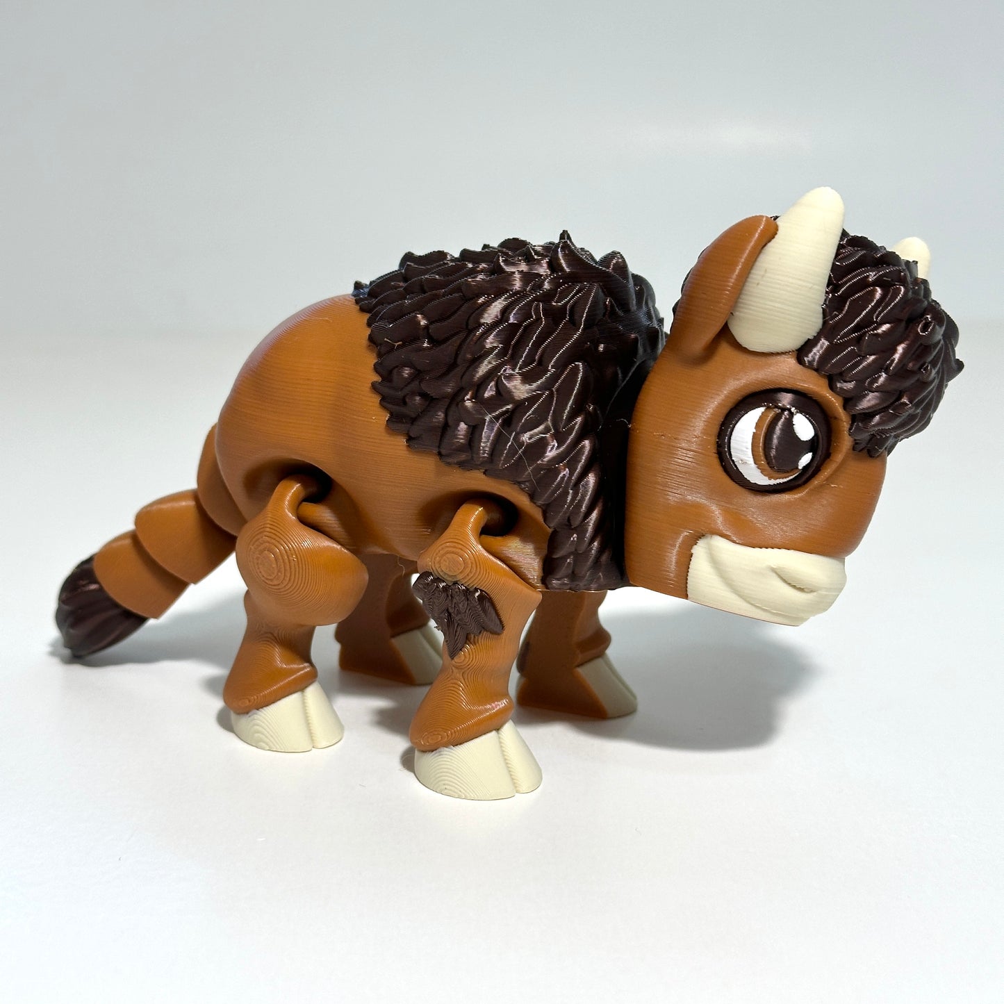 Flexi Bison - 3D Printed Articulating Figures