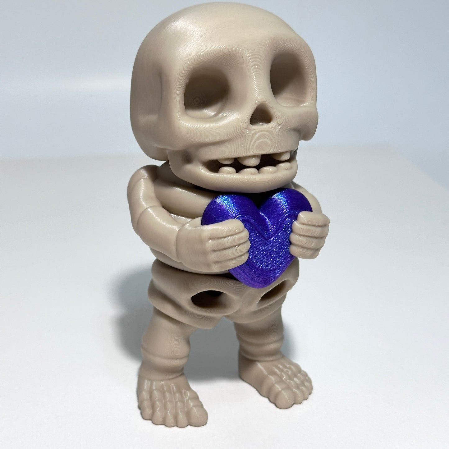 Love Skeleton - 3D Printed Articulating Figure