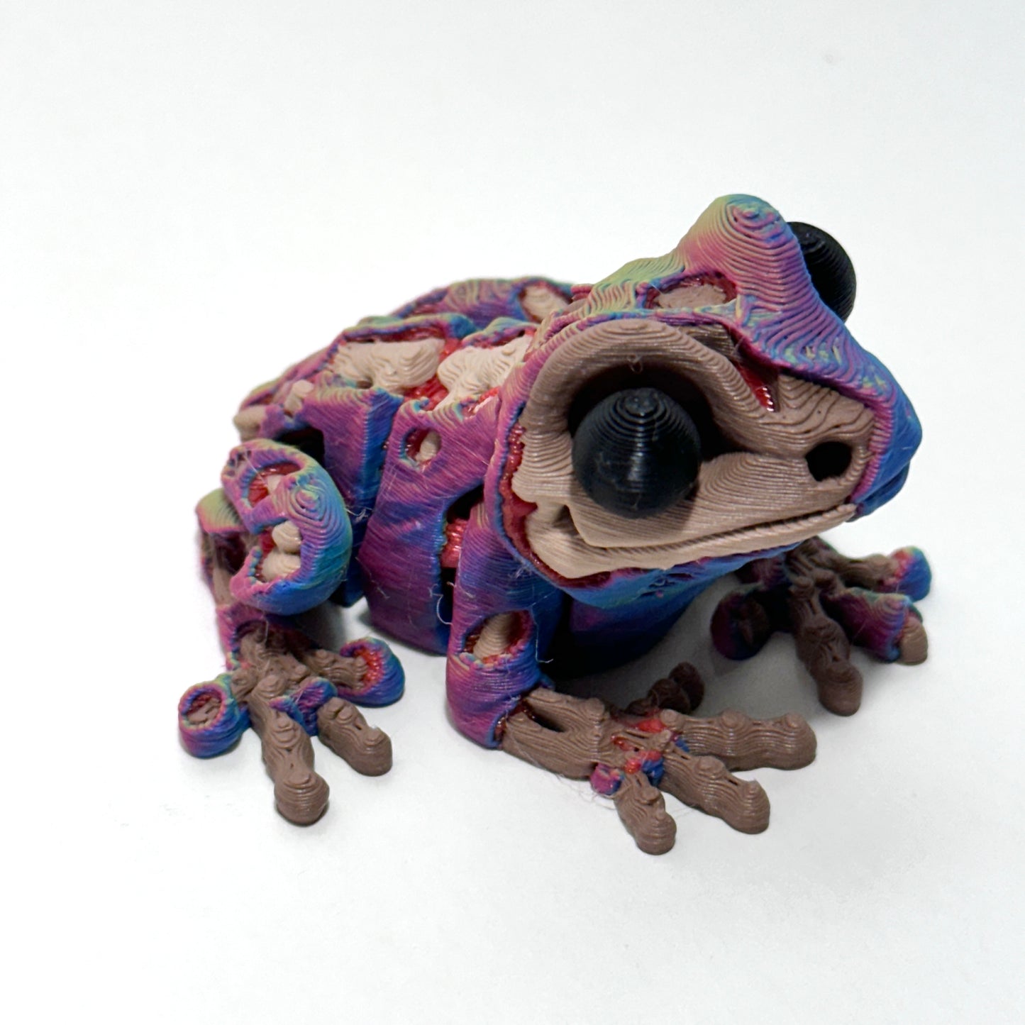 Zombie Frog - 3D Printed Articulating Figure