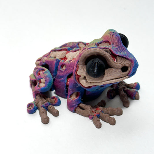 Zombie Frog - 3D Printed Articulating Figure