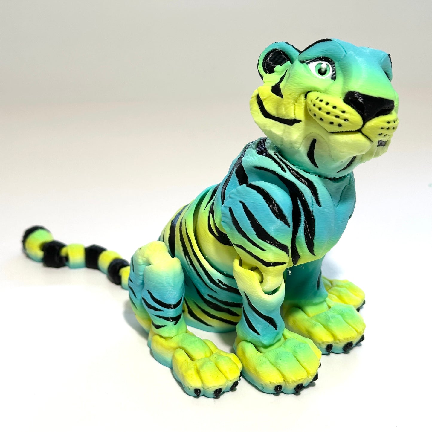 Tiger - 3D Printed Articulating Figurine