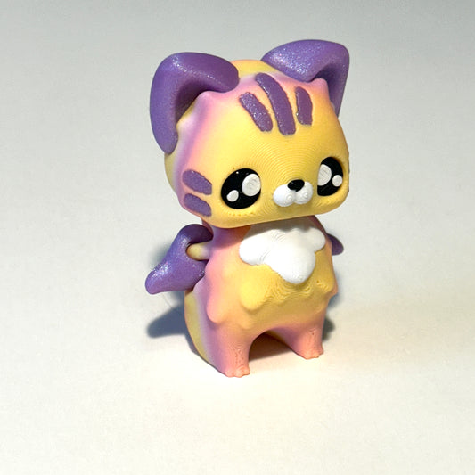 Pixie Cat - 3D Printed Articulating Figure