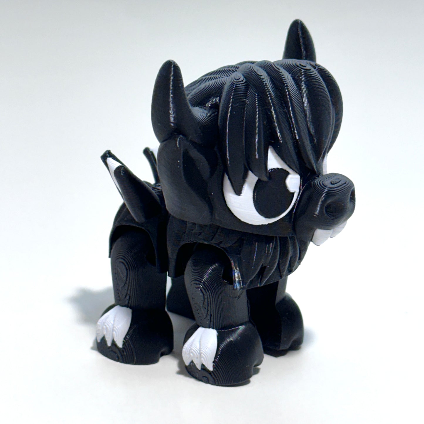 Halloween Highland Cow - 3D Printed Articulating Figure