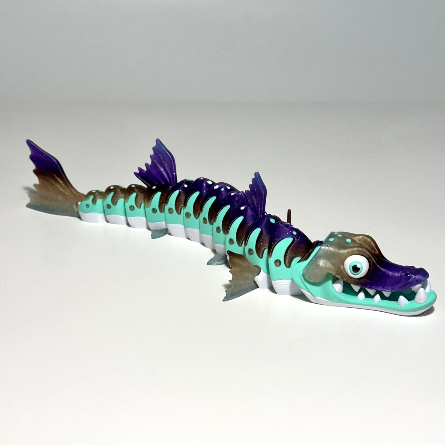 Flexi Barracuda - 3D Printed Articulating Figure