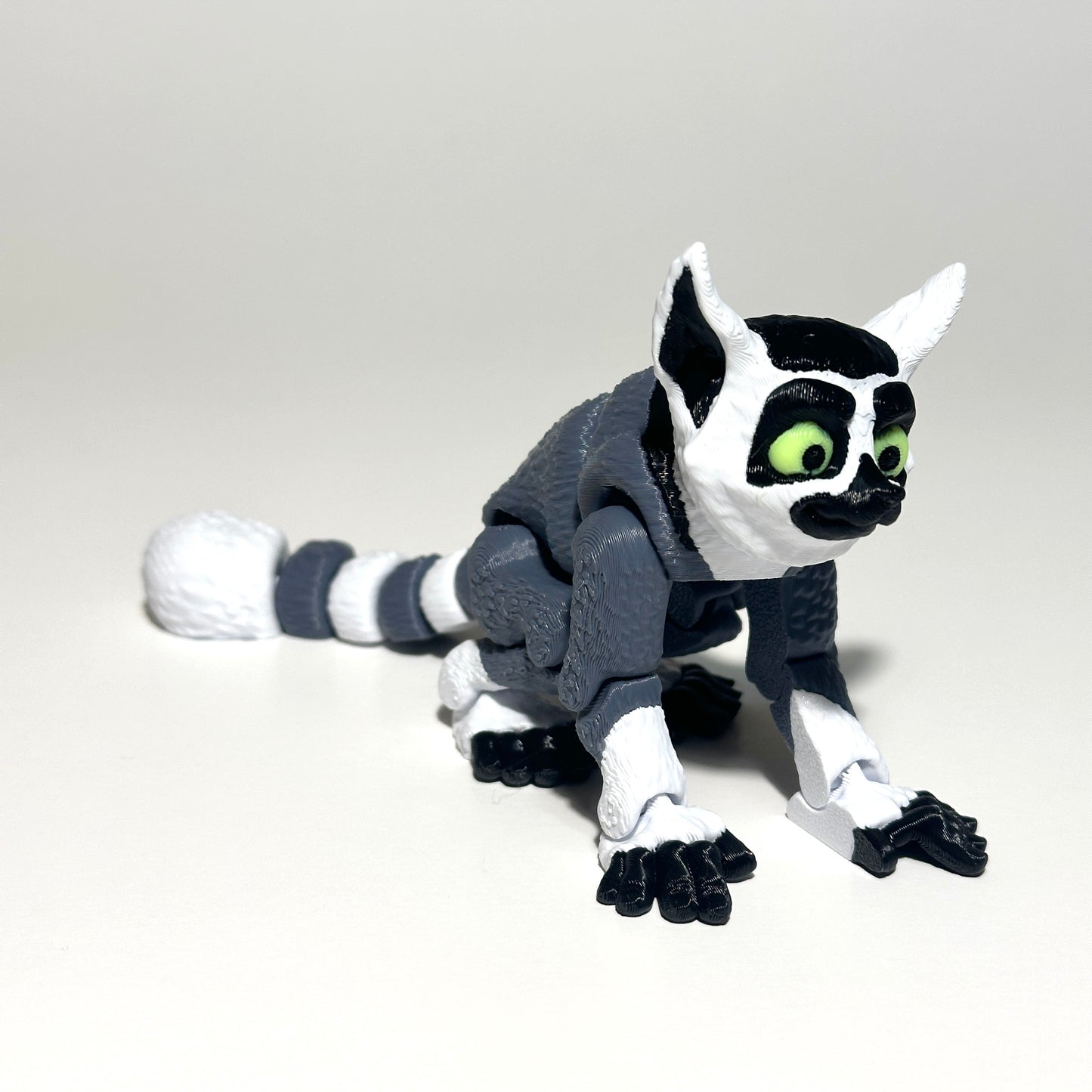 Bouncy Lemur - 3D Printed Articulating Figure