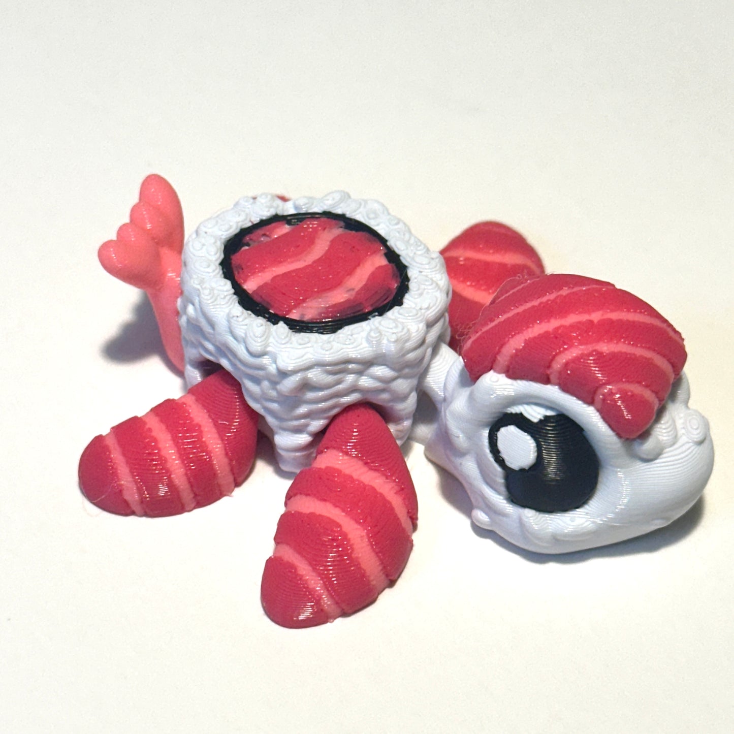 Sushi Turtle - 3D Printed Articulating Figure