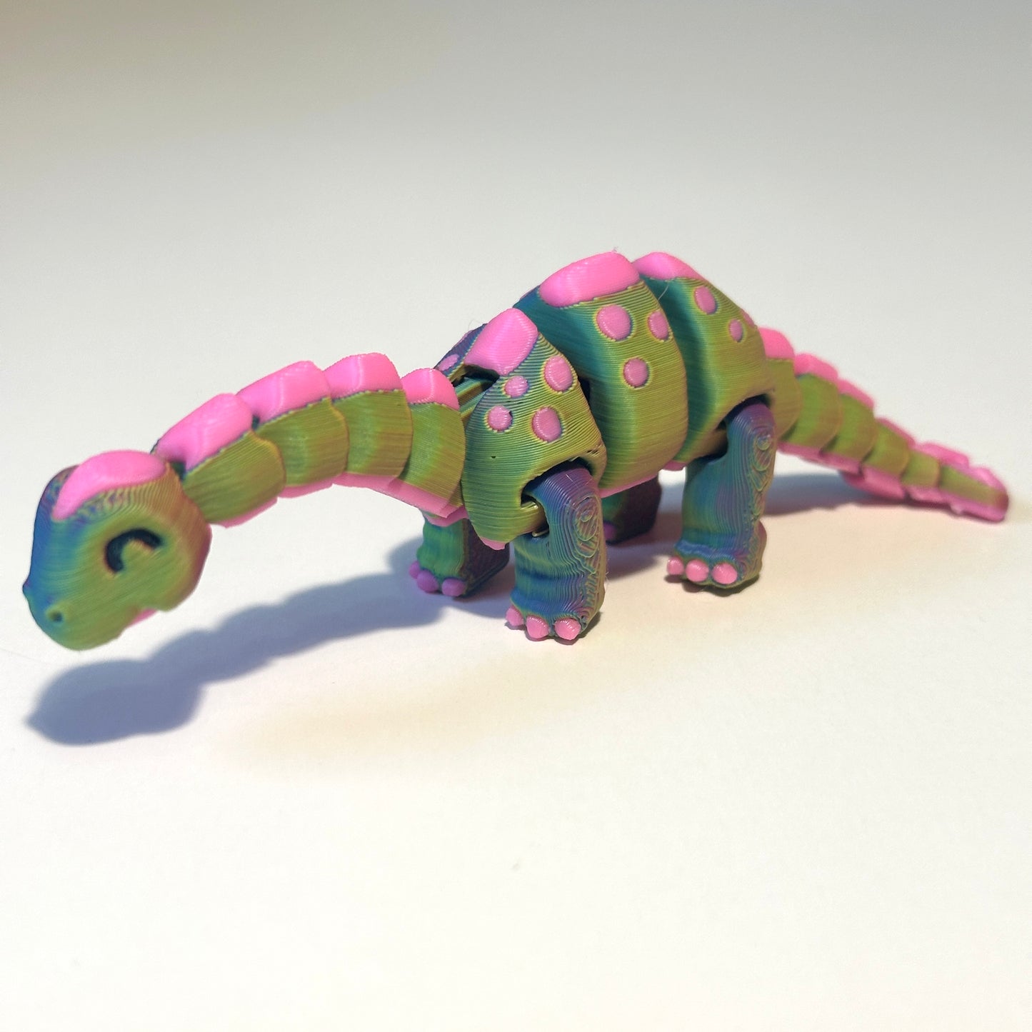 Flexy Bronto - 3D Printed Articulating Figure
