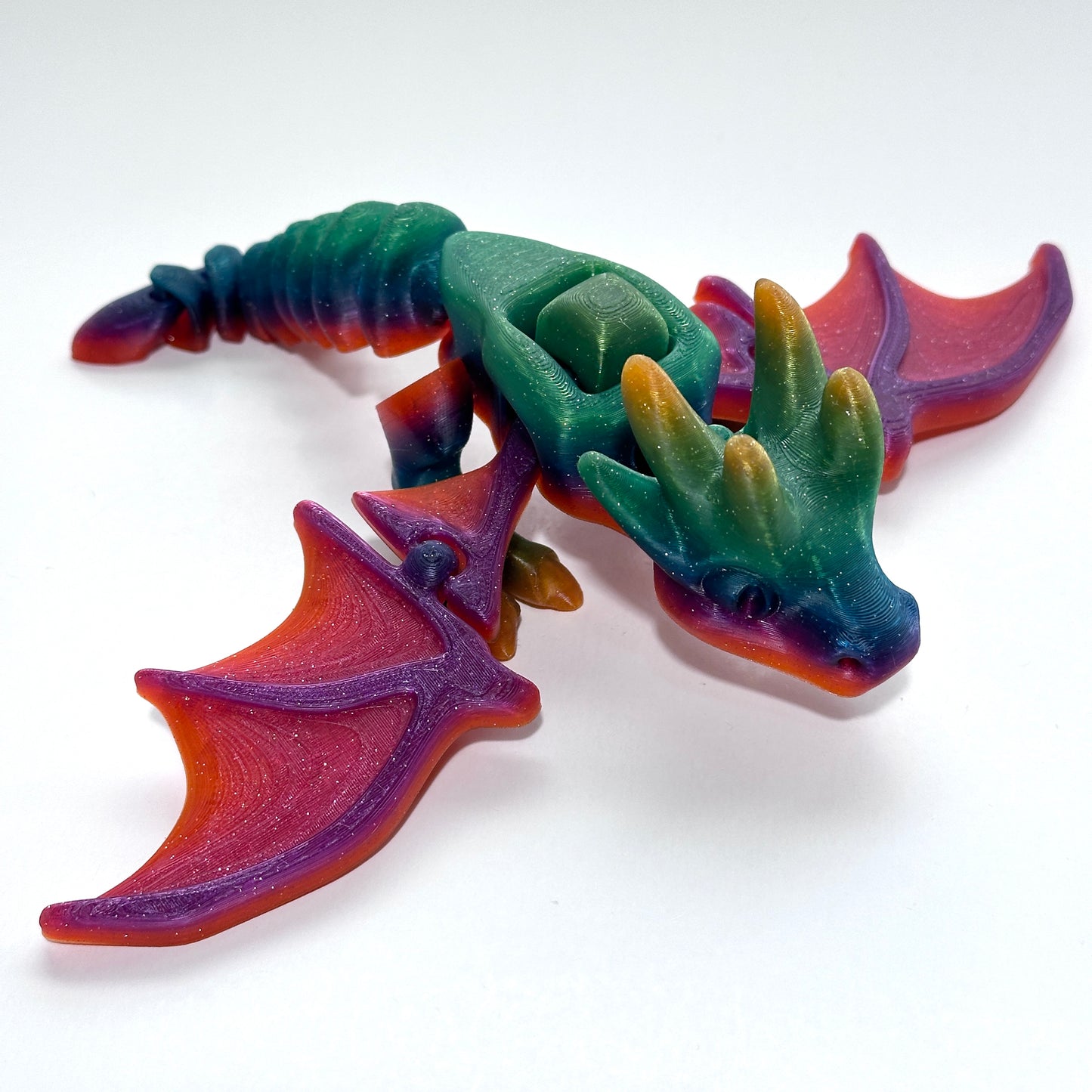 Flappy Wyvern - 3D Printed Articulating Figure