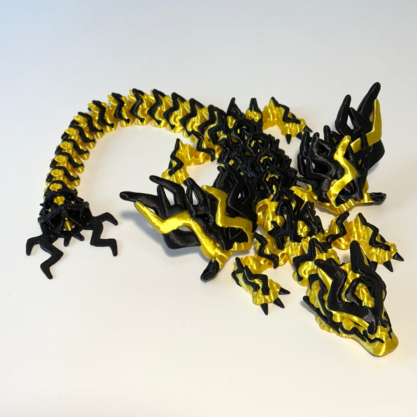 Large Storm Wing Dragon - 3D Printed Articulating Figure