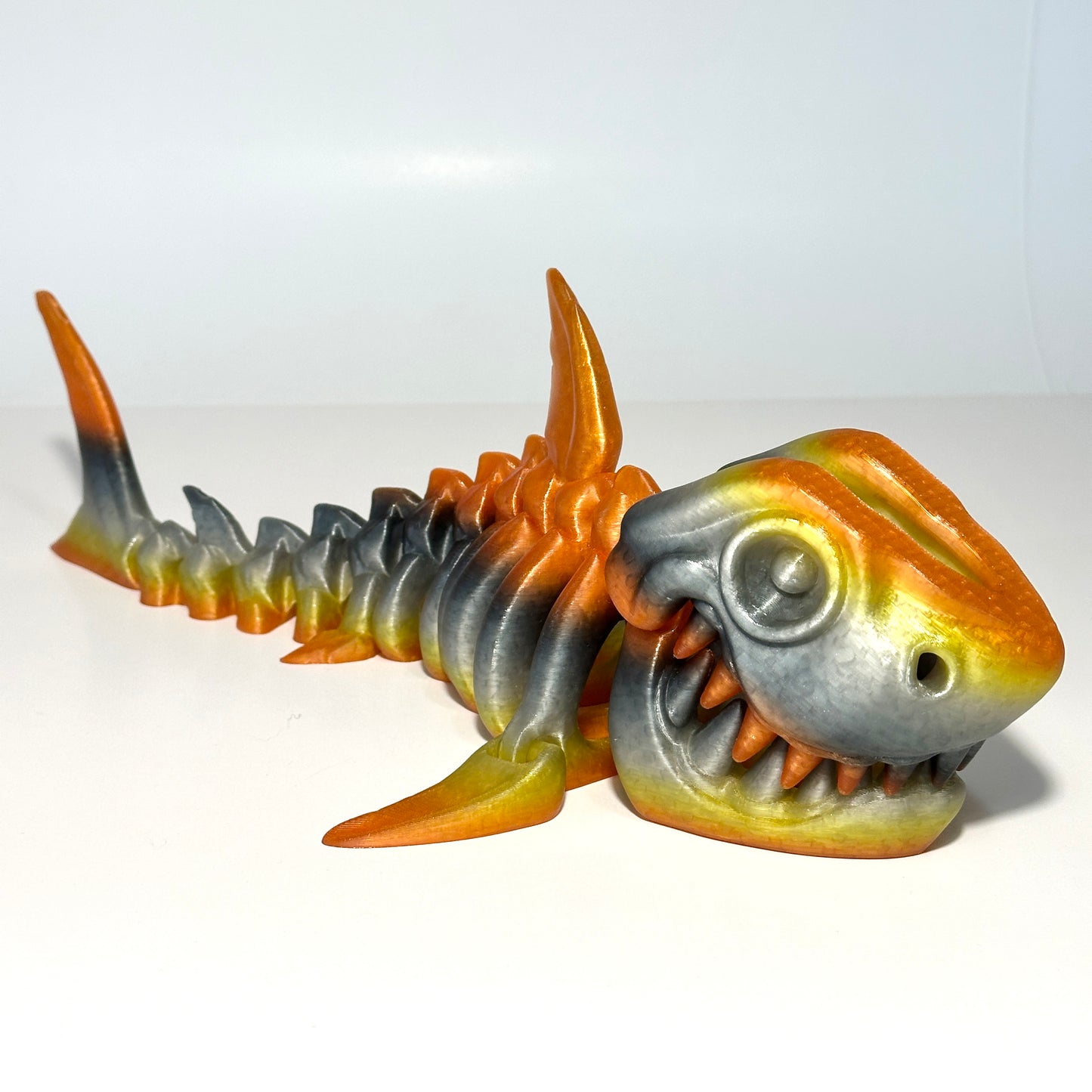 Giant Skeleton Shark - 3D Printed Articulating