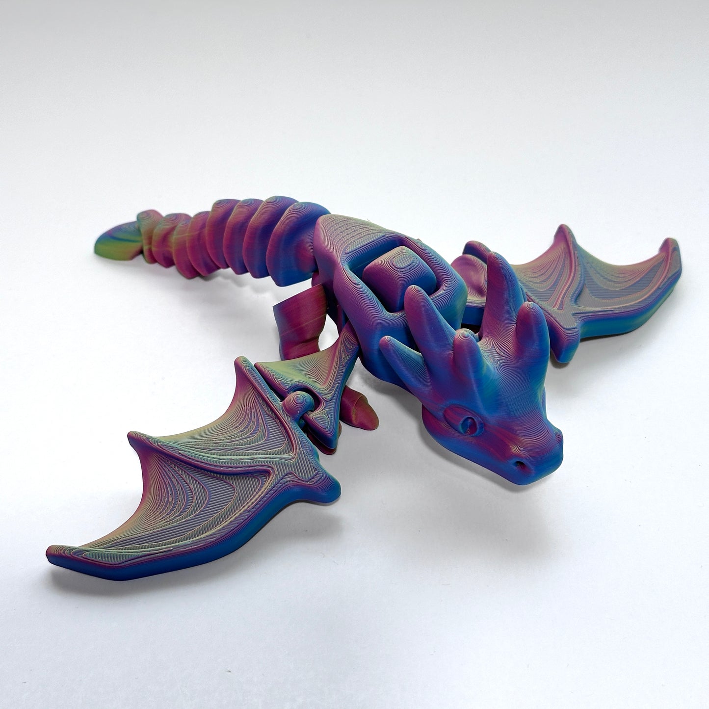 Flappy Wyvern - 3D Printed Articulating Figure